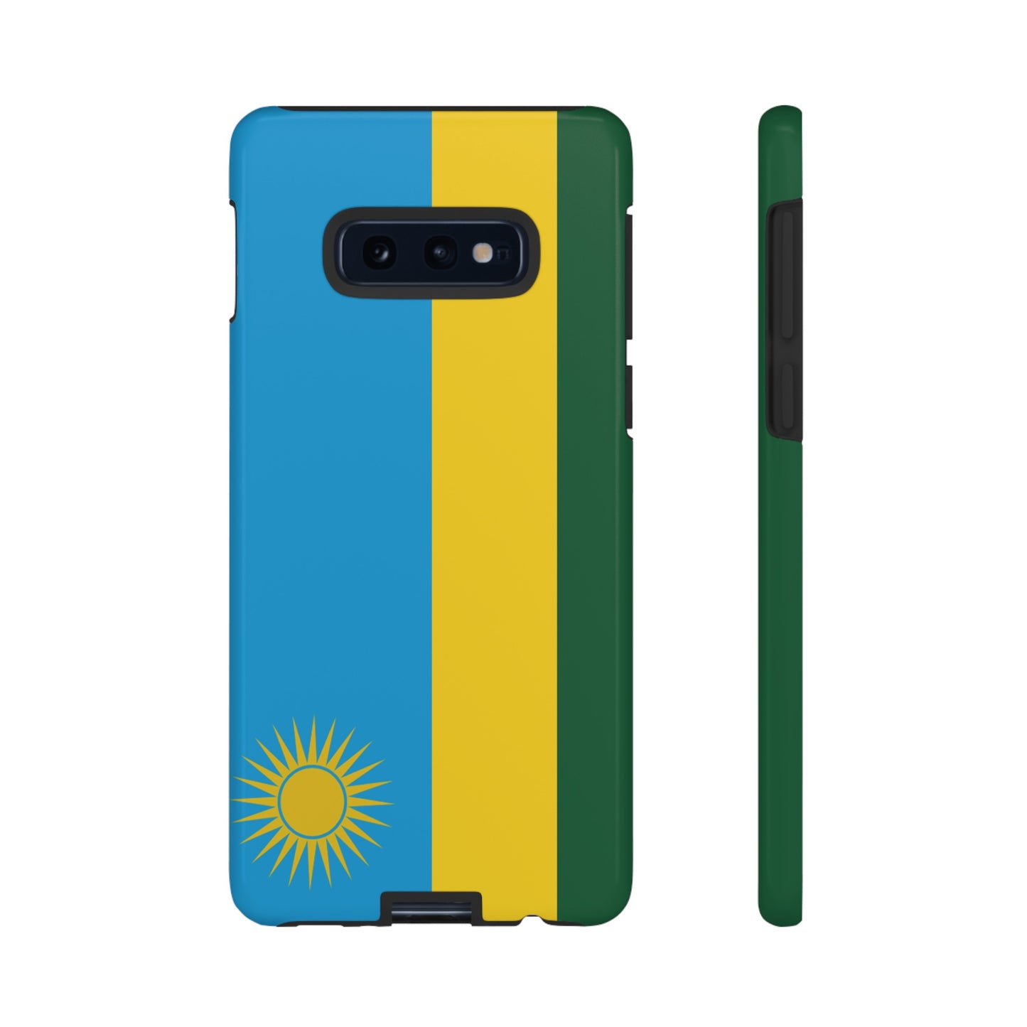 Rwanda Flag Phone Case | iPhone 15 Plus/ Pro, 14, 13, 12| Google Pixel 7, Pro, 5| Samsung Galaxy S23 All Major Phone Models