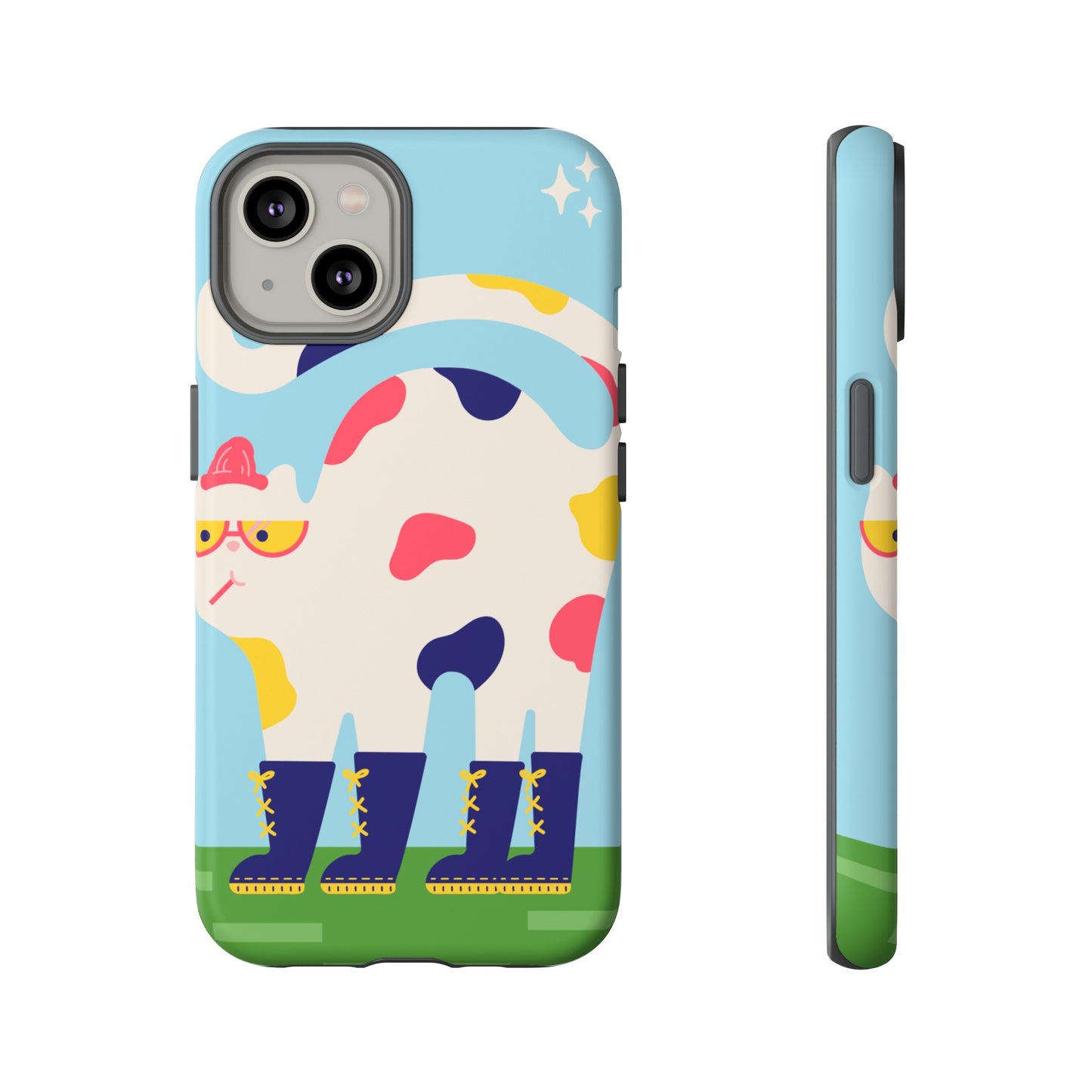 Rainboot Cat Phone Case | iPhone 15 Plus/ Pro, 14, 13, 12| Google Pixel 7, Pro, 5| Samsung Galaxy S23 All Major Phone Models