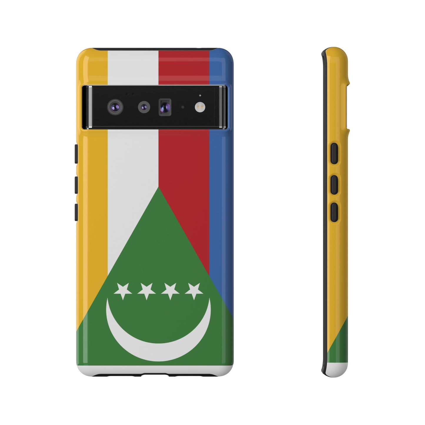 Comoros Flag Phone Case | iPhone 15 Plus/ Pro, 14, 13, 12| Google Pixel 7, Pro, 5| Samsung Galaxy S23 All Major Phone Models