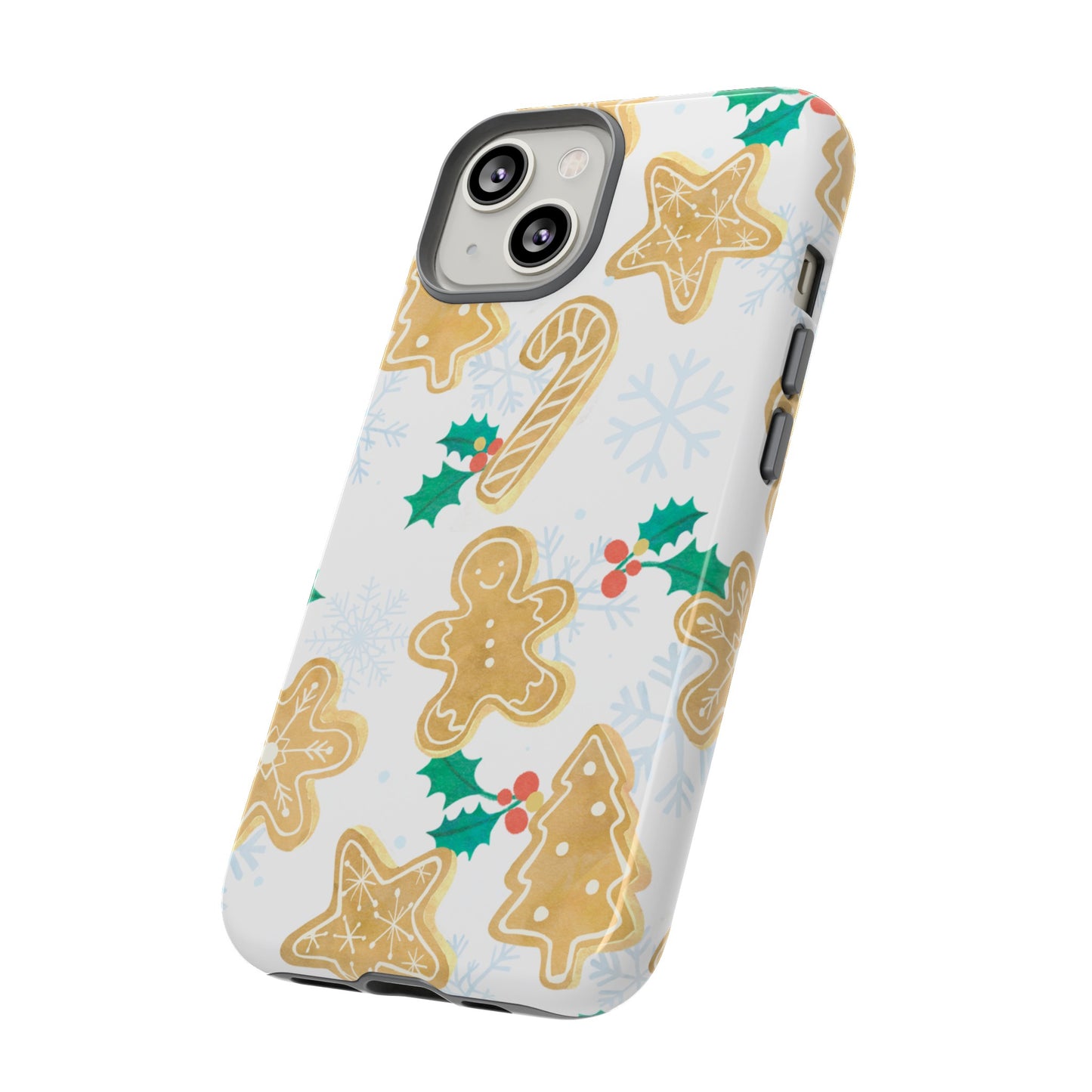 Gingerbread Wallpaper Phone Case | iPhone 15 Plus/ Pro, 14, 13, 12| Google Pixel 7, Pro, 5| Samsung Galaxy S23 All Major Phone Models