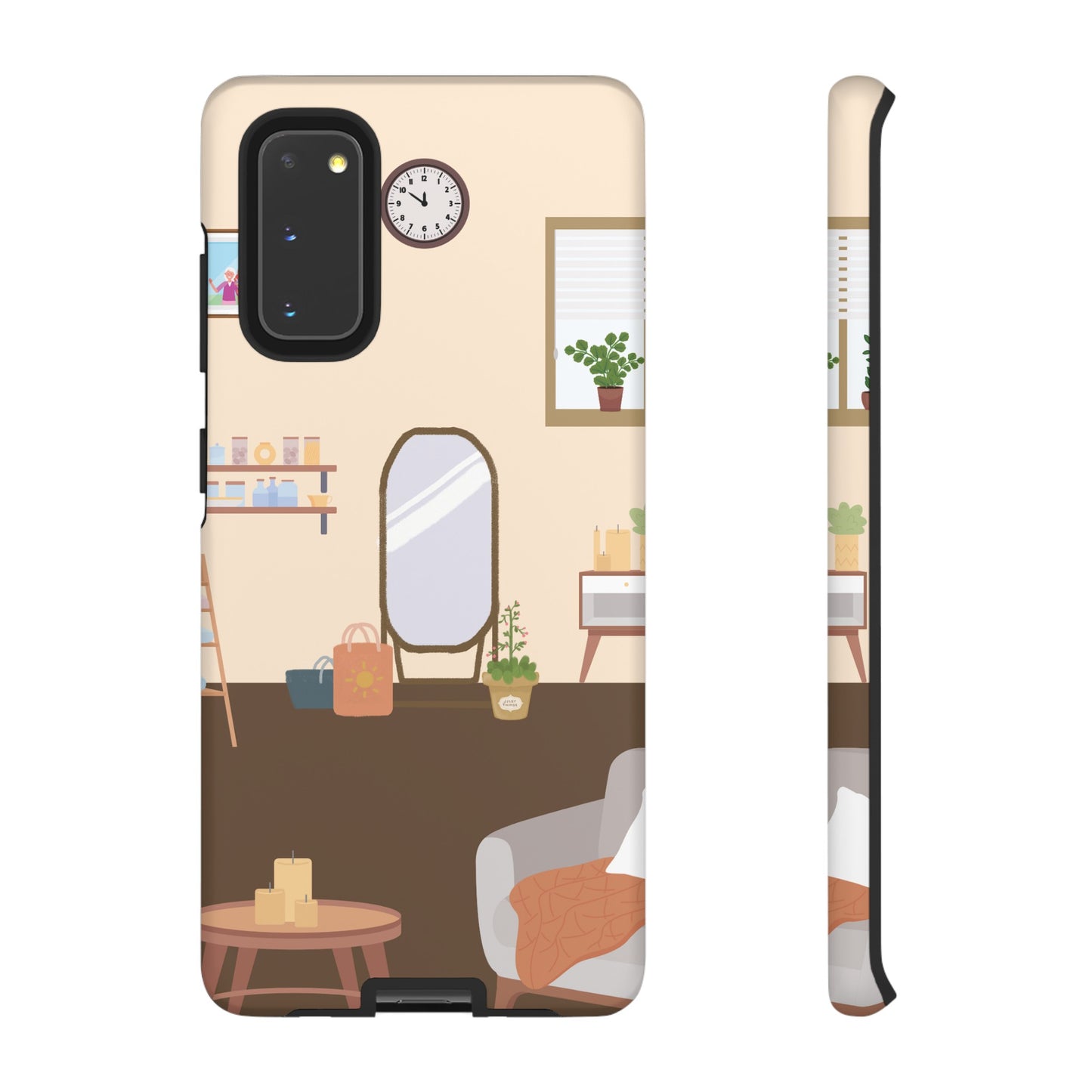 Lounge Room Wallpaper Phone Case | iPhone 15 Plus/ Pro, 14, 13, 12| Google Pixel 7, Pro, 5| Samsung Galaxy S23 All Major Phone Models