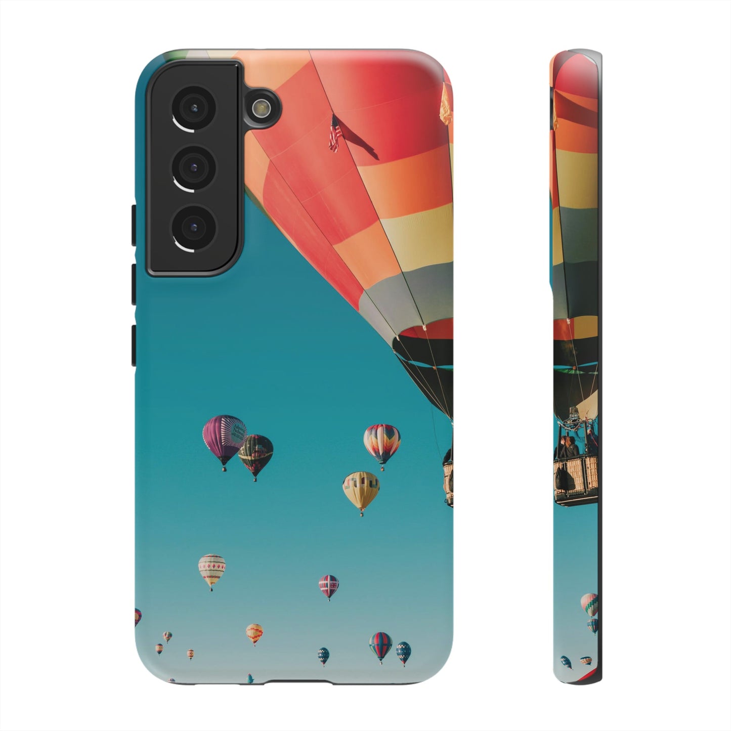 Hot Air Balloon Wallpaper Phone Case | iPhone 15 Plus/ Pro, 14, 13, 12| Google Pixel 7, Pro, 5| Samsung Galaxy S23 All Major Phone Models