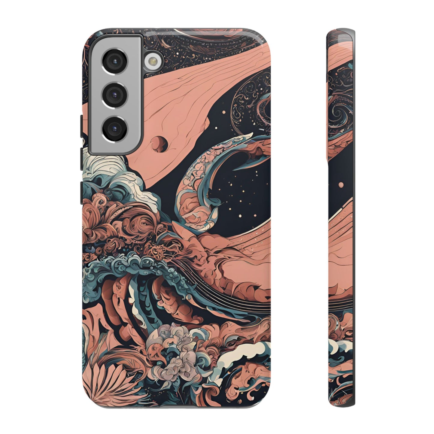 Abstract Landscape Phone Case| iPhone 15 Plus/ Pro, 14, 13, 12| Google Pixel 7, Pro, 5| Samsung Galaxy S23 All Major Phone Models
