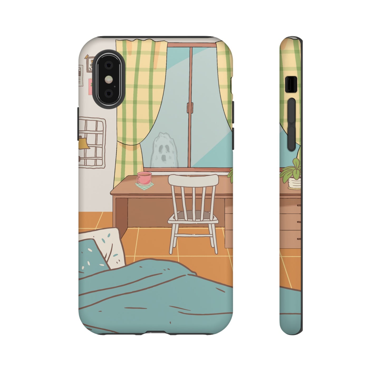 Ghost At The Window Wallpaper Phone Case | iPhone 15 Plus/ Pro, 14, 13, 12| Google Pixel 7, Pro, 5| Samsung Galaxy S23 All Major Phone Models