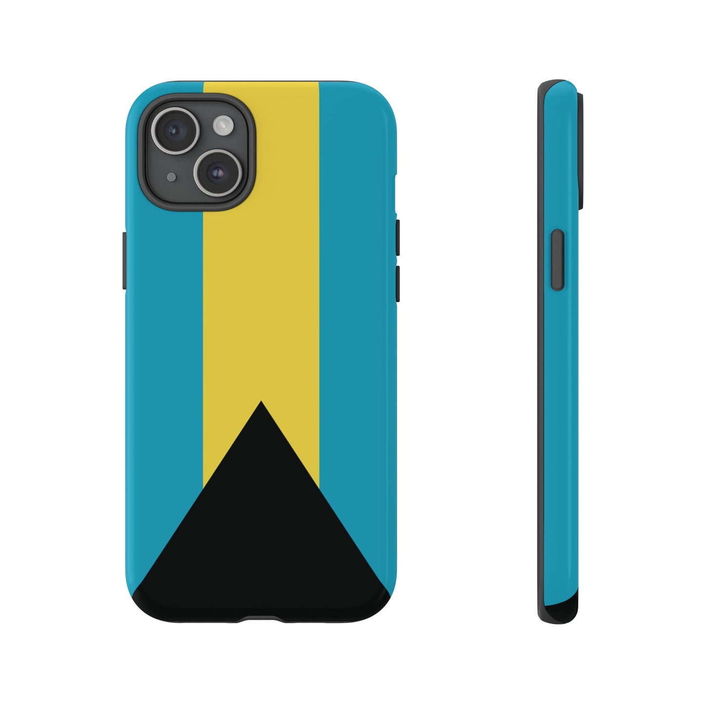 The Bahamas Flag Phone Case | iPhone 15 Plus/ Pro, 14, 13, 12| Google Pixel 7, Pro, 5| Samsung Galaxy S23 All Major Phone Models