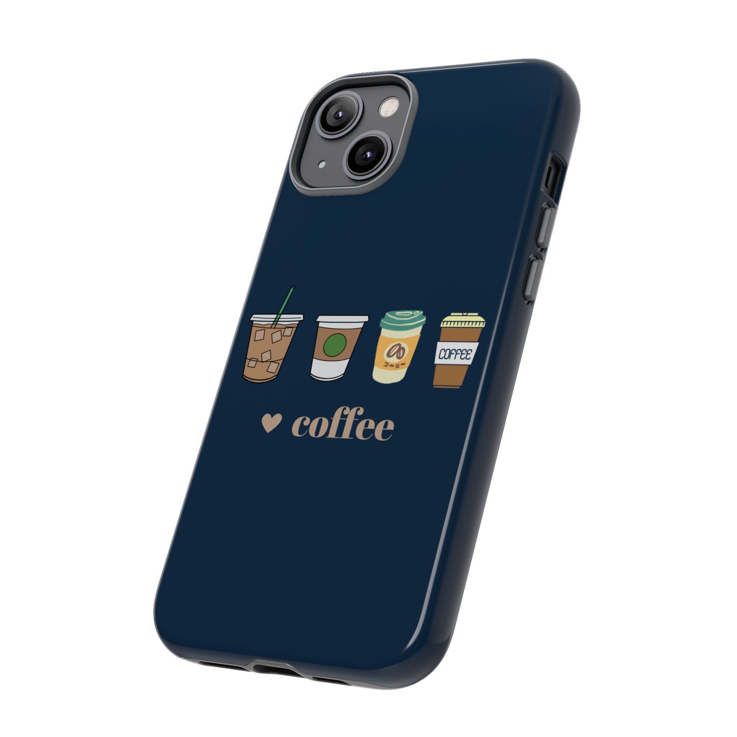 Coffee Wallpaper Phone Case | iPhone 15 Plus/ Pro, 14, 13, 12| Google Pixel 7, Pro, 5| Samsung Galaxy S23 All Major Phone Models