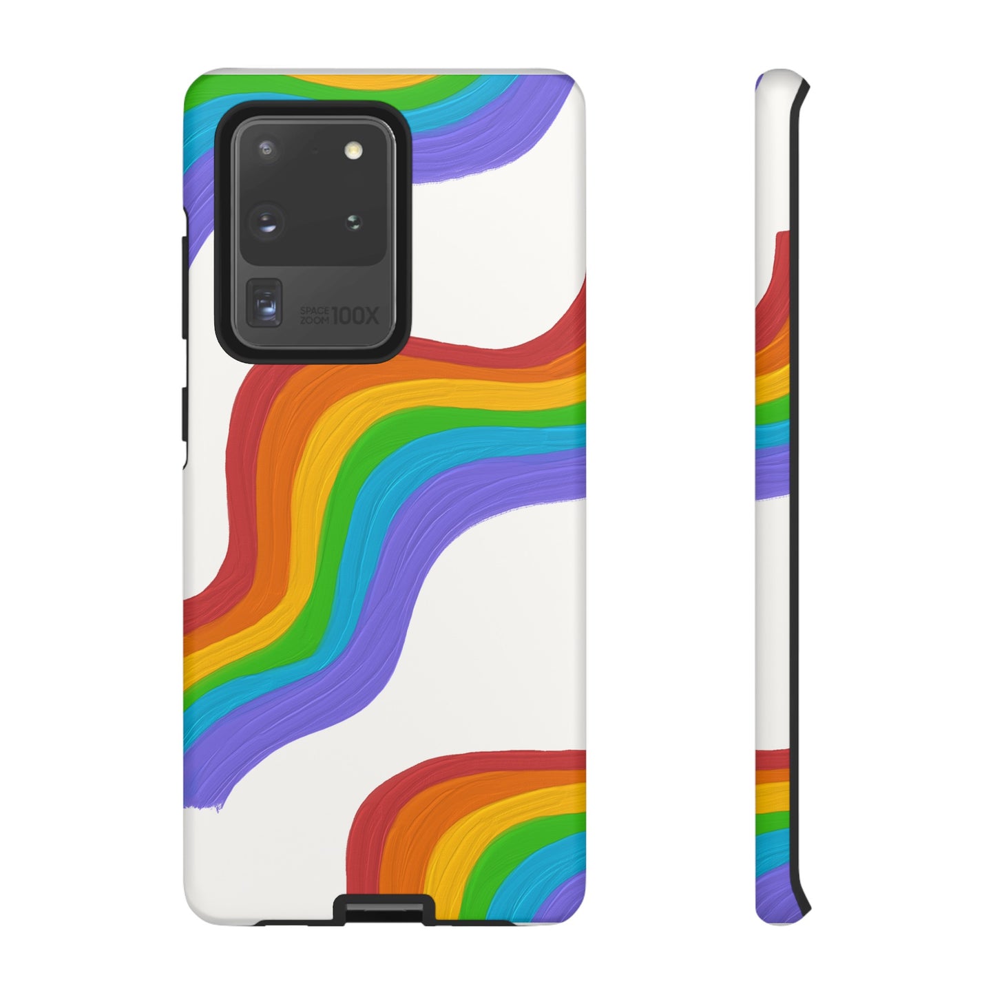 Rainbow Wallpaper Phone Case | iPhone 15 Plus/ Pro, 14, 13, 12| Google Pixel 7, Pro, 5| Samsung Galaxy S23 All Major Phone Models