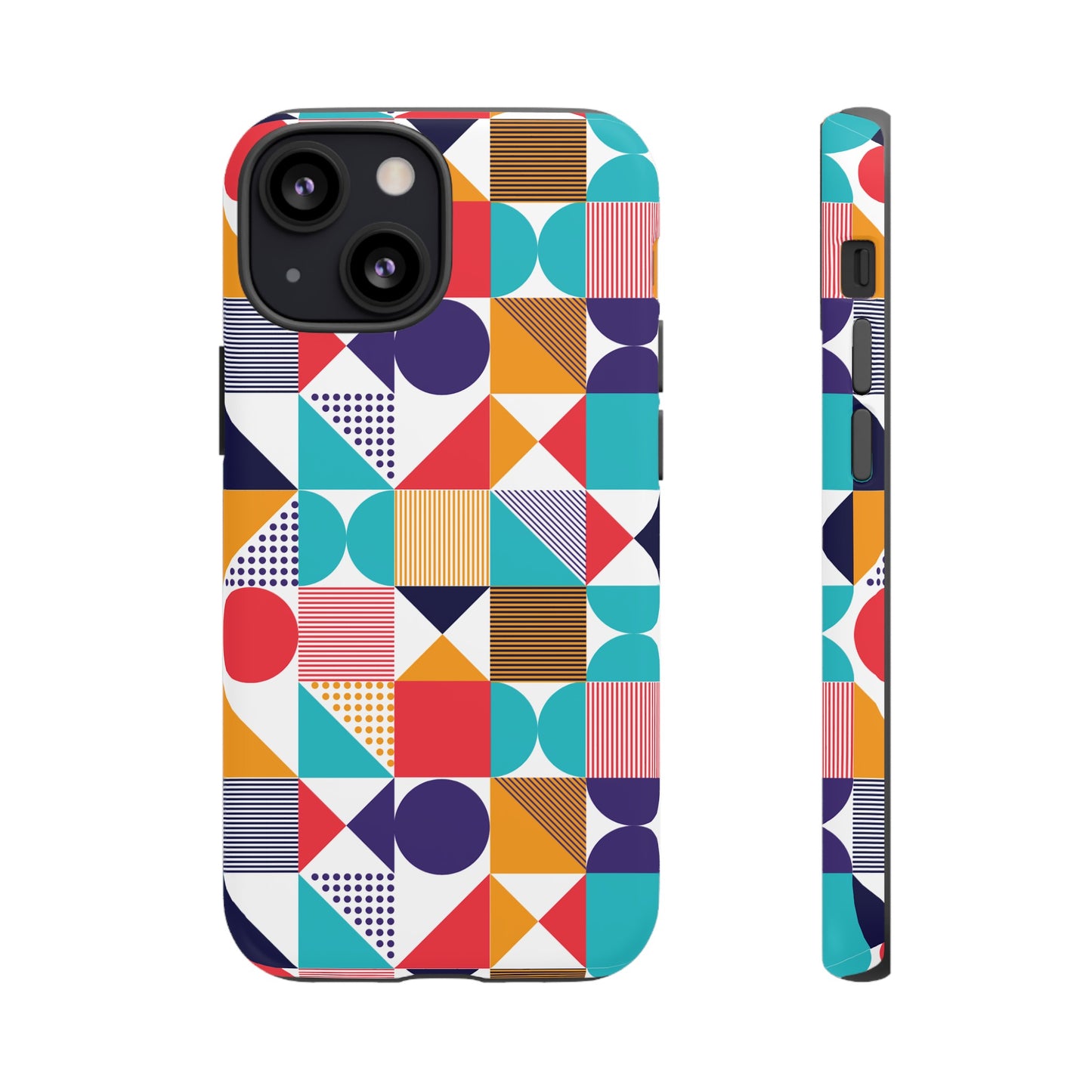 Geometric Patterned Wallpaper Phone Case | iPhone 15 Plus/ Pro, 14, 13, 12| Google Pixel 7, Pro, 5|Samsung Galaxy S23 All Major Phone Models