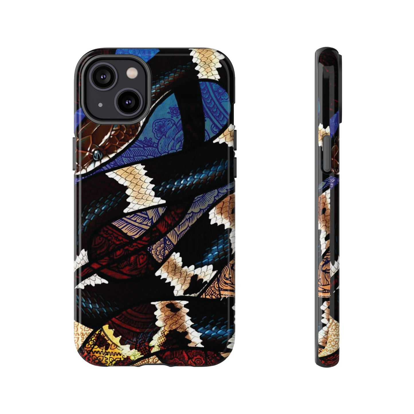 Snake Wallpaper Phone Case | iPhone 15 Plus/ Pro, 14, 13, 12| Google Pixel 7, Pro, 5| Samsung Galaxy S23 All Major Phone Models