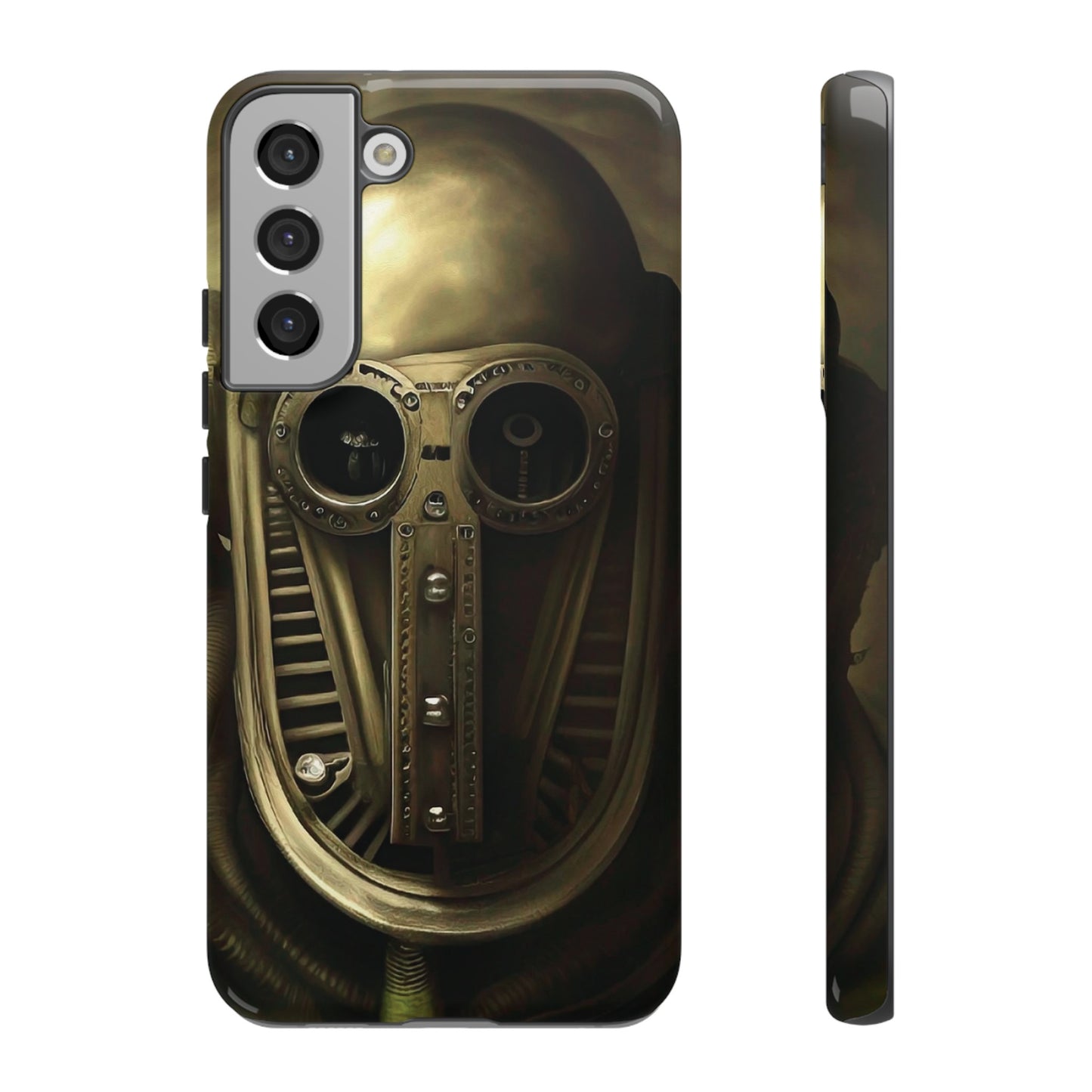 Sci-Fi Helmet Wallpaper Phone Case | iPhone 15 Plus/ Pro, 14, 13, 12| Google Pixel 7, Pro, 5| Samsung Galaxy S23 All Major Phone Models