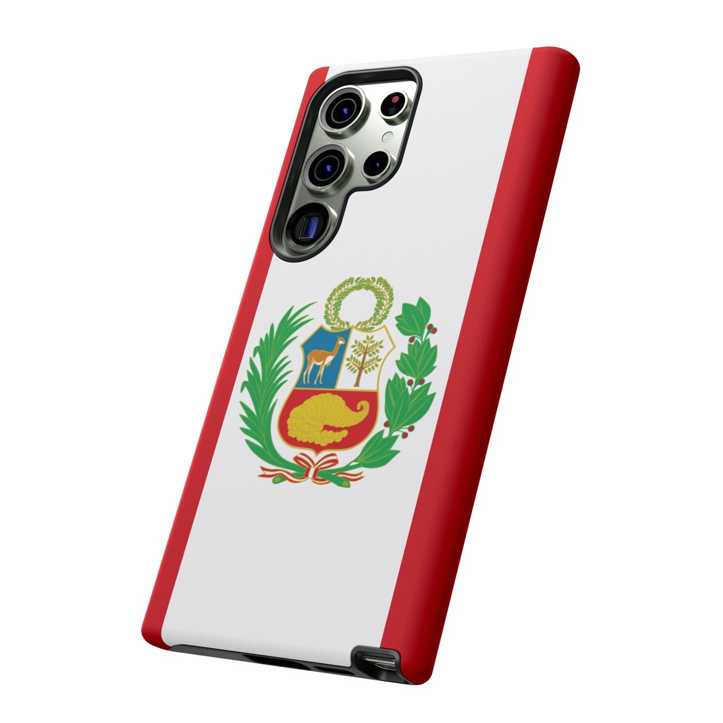 Peru Flag Phone Case | iPhone 15 Plus/ Pro, 14, 13, 12| Google Pixel 7, Pro, 5| Samsung Galaxy S23 All Major Phone Models