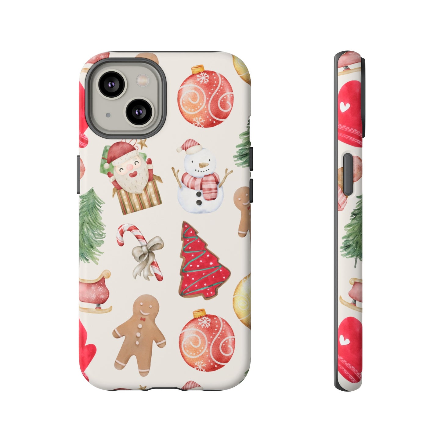 Collage Christmas Wallpaper Phone Case | iPhone 15 Plus/ Pro, 14, 13, 12| Google Pixel 7, Pro, 5| Samsung Galaxy S23 All Major Phone Models