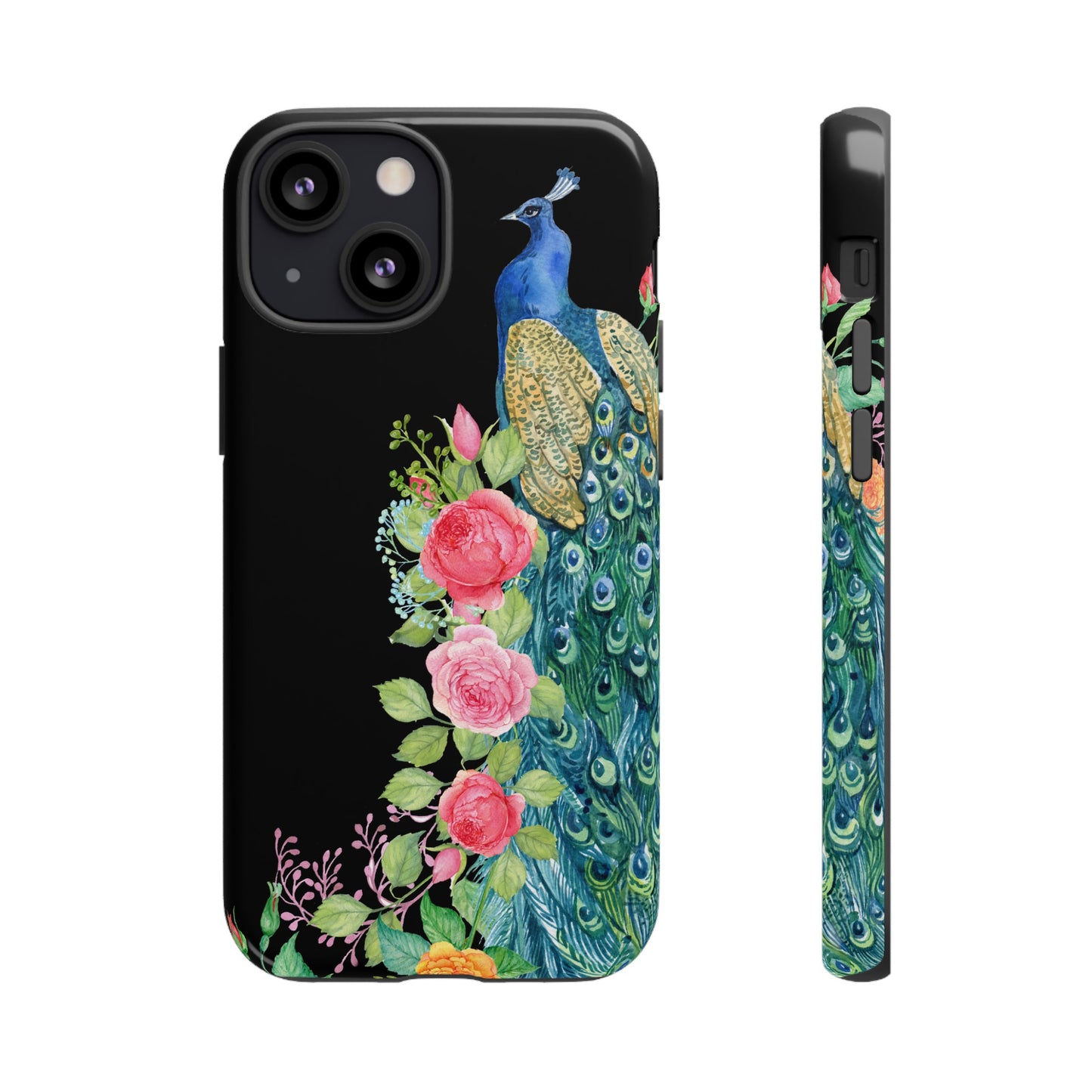 Peacock Wallpaper Phone Case | iPhone 15 Plus/ Pro, 14, 13, 12| Google Pixel 7, Pro, 5| Samsung Galaxy S23 All Major Phone Models