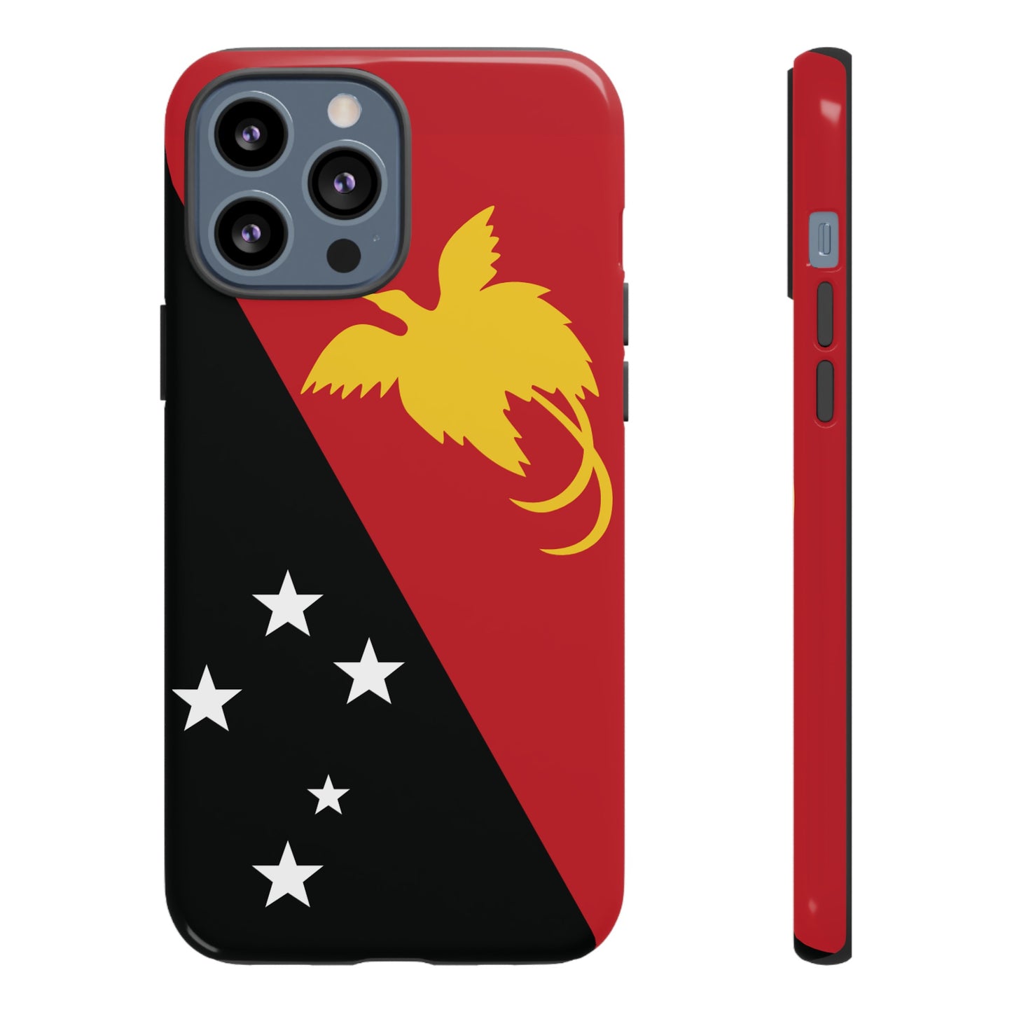 Papa New Guinea Flag Phone Case | iPhone 15 Plus/ Pro, 14, 13, 12| Google Pixel 7, Pro, 5| Samsung Galaxy S23 All Major Phone Models