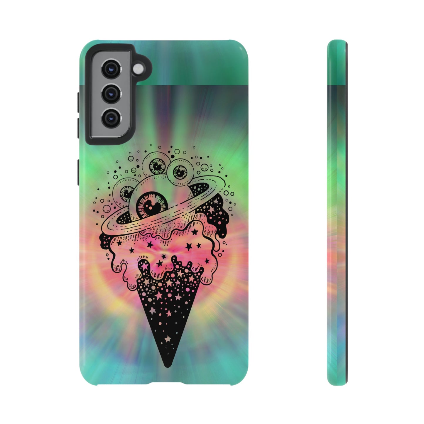 Galaxy Ice-cream Phone Case | iPhone 15 Plus/ Pro, 14, 13, 12| Google Pixel 7, Pro, 5| Samsung Galaxy S23 All Major Phone Models