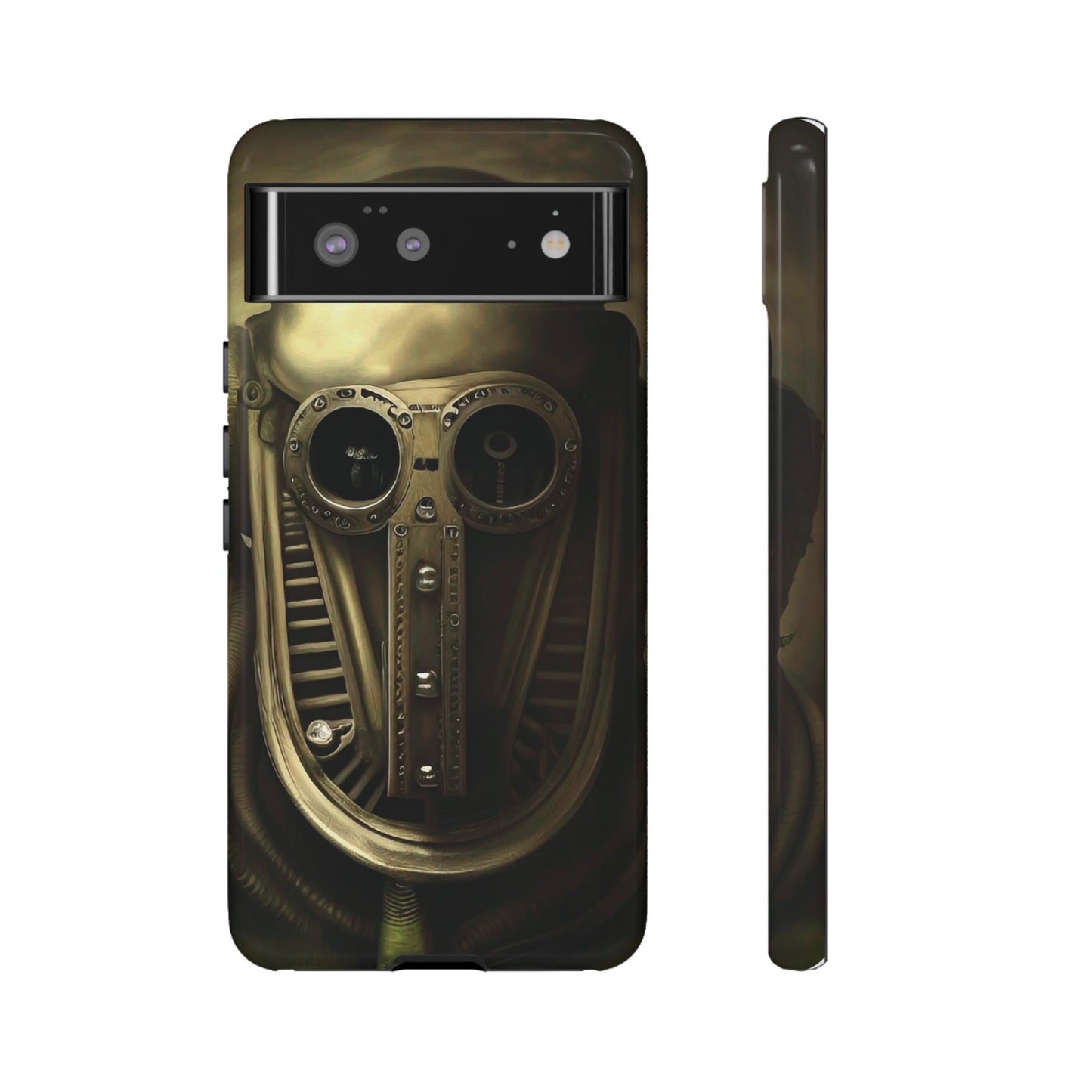 Sci-Fi Helmet Wallpaper Phone Case | iPhone 15 Plus/ Pro, 14, 13, 12| Google Pixel 7, Pro, 5| Samsung Galaxy S23 All Major Phone Models