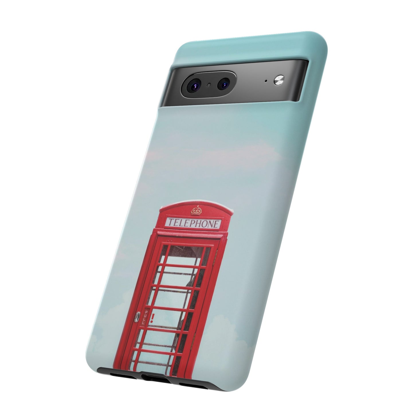 Telephone Booth Wallpaper Phone Case |iPhone 15 Plus/ Pro, 14, 13, 12|Google Pixel 7, Pro, 5| Samsung Galaxy S23 All Major Phone Models