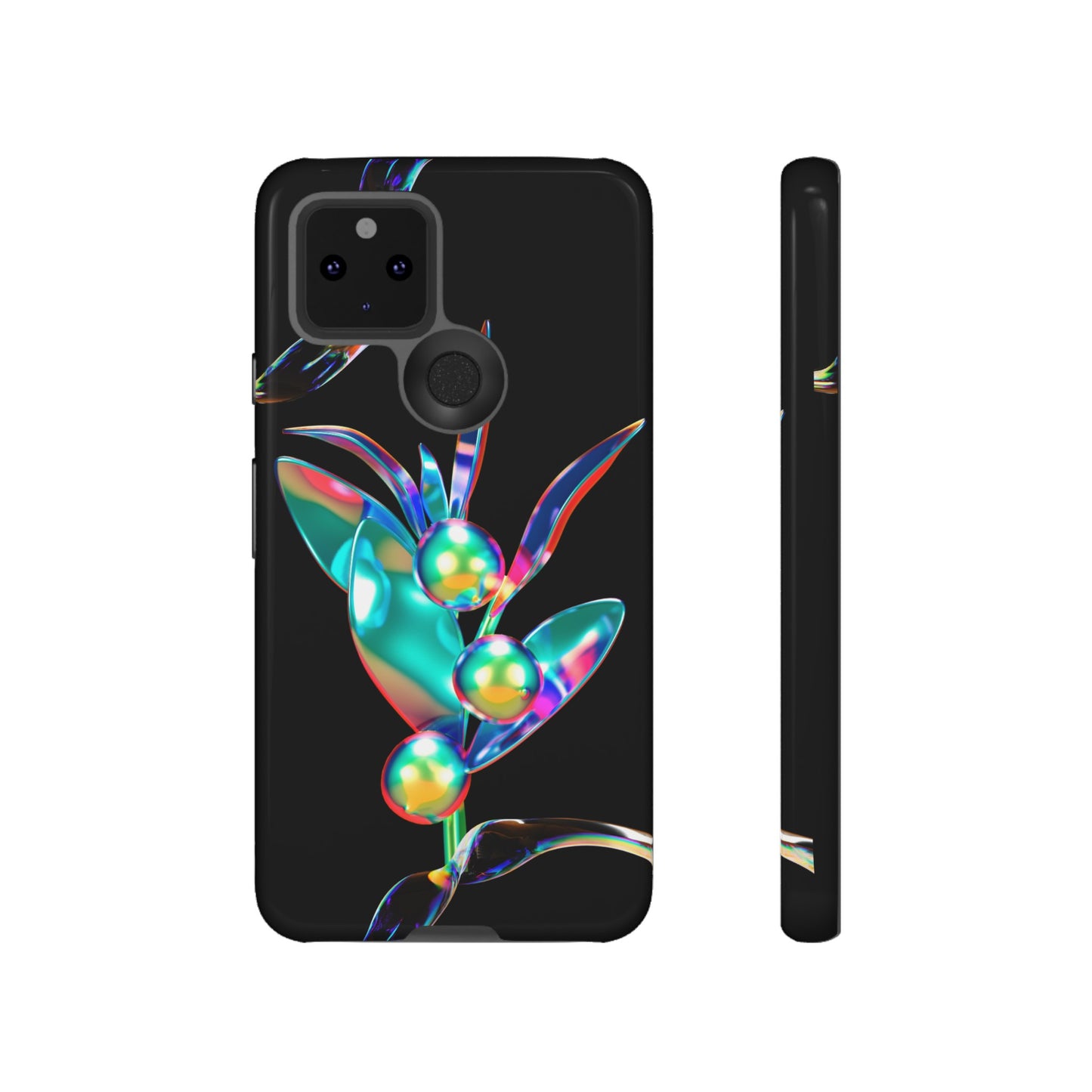 Psychedelic Flower Wallpaper Phone Case | iPhone 15 Plus/ Pro, 14, 13, 12| Google Pixel 7, Pro, 5| Samsung Galaxy S23 All Major Phone Models