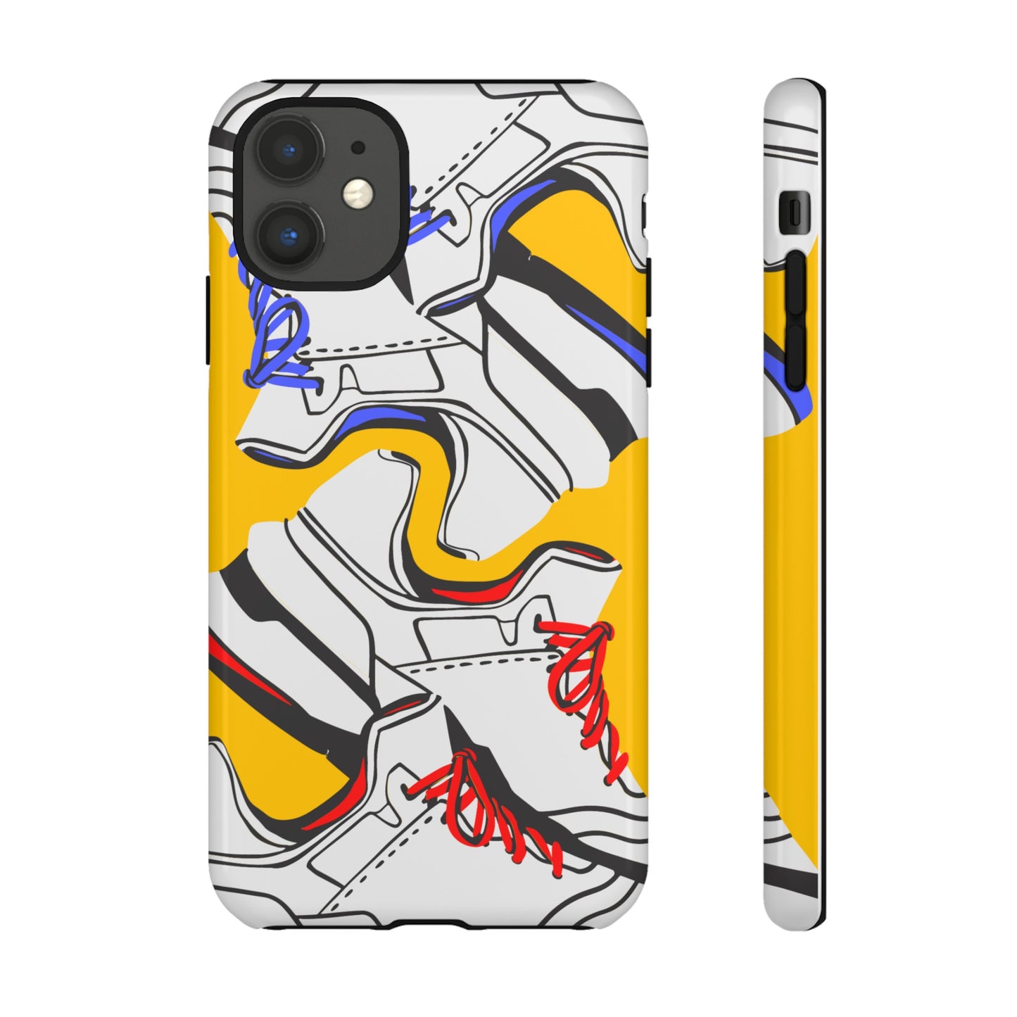 Sneakers Wallpaper Phone Case | iPhone 15 Plus/ Pro, 14, 13, 12| Google Pixel 7, Pro, 5| Samsung Galaxy S23 All Major Phone Models