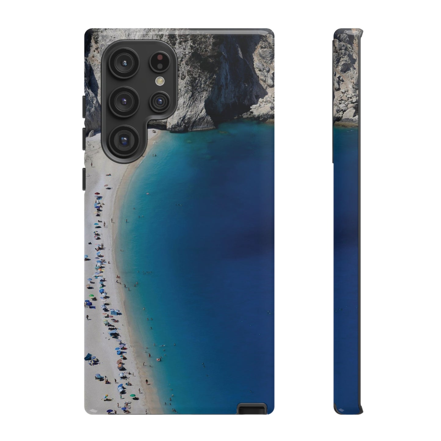 Blue Beach Wallpaper Phone Case | iPhone 15 Plus/ Pro, 14, 13, 12| Google Pixel 7, Pro, 5| Samsung Galaxy S23 All Major Phone Models