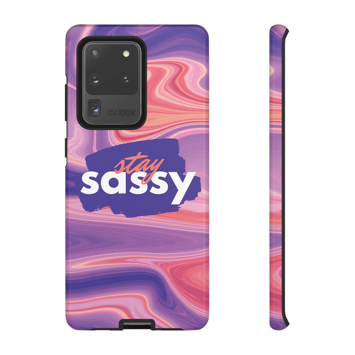 Stay Sassy Wallpaper Phone Case | iPhone 15 Plus/ Pro, 14, 13, 12| Google Pixel 7, Pro, 5| Samsung Galaxy S23 All Major Phone Models