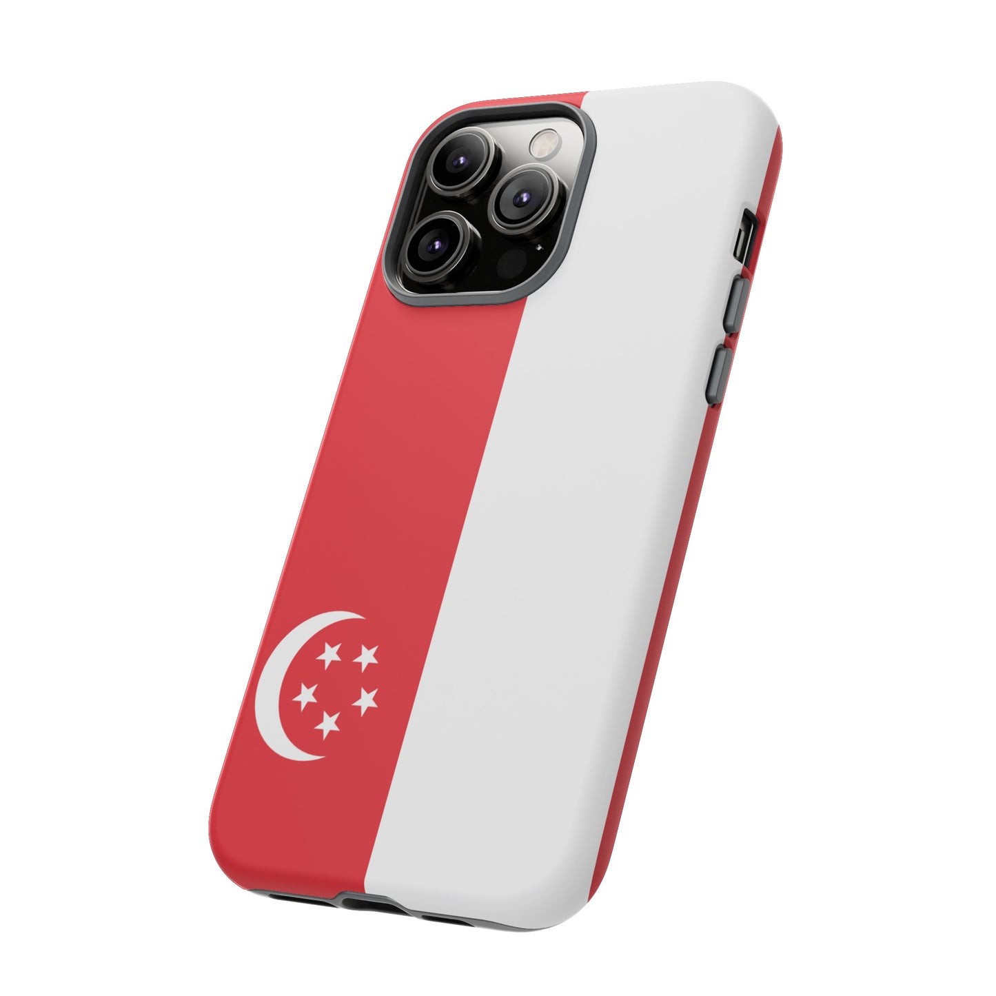 Singapore Flag Phone Case | iPhone 15 Plus/ Pro, 14, 13, 12| Google Pixel 7, Pro, 5| Samsung Galaxy S23 All Major Phone Models