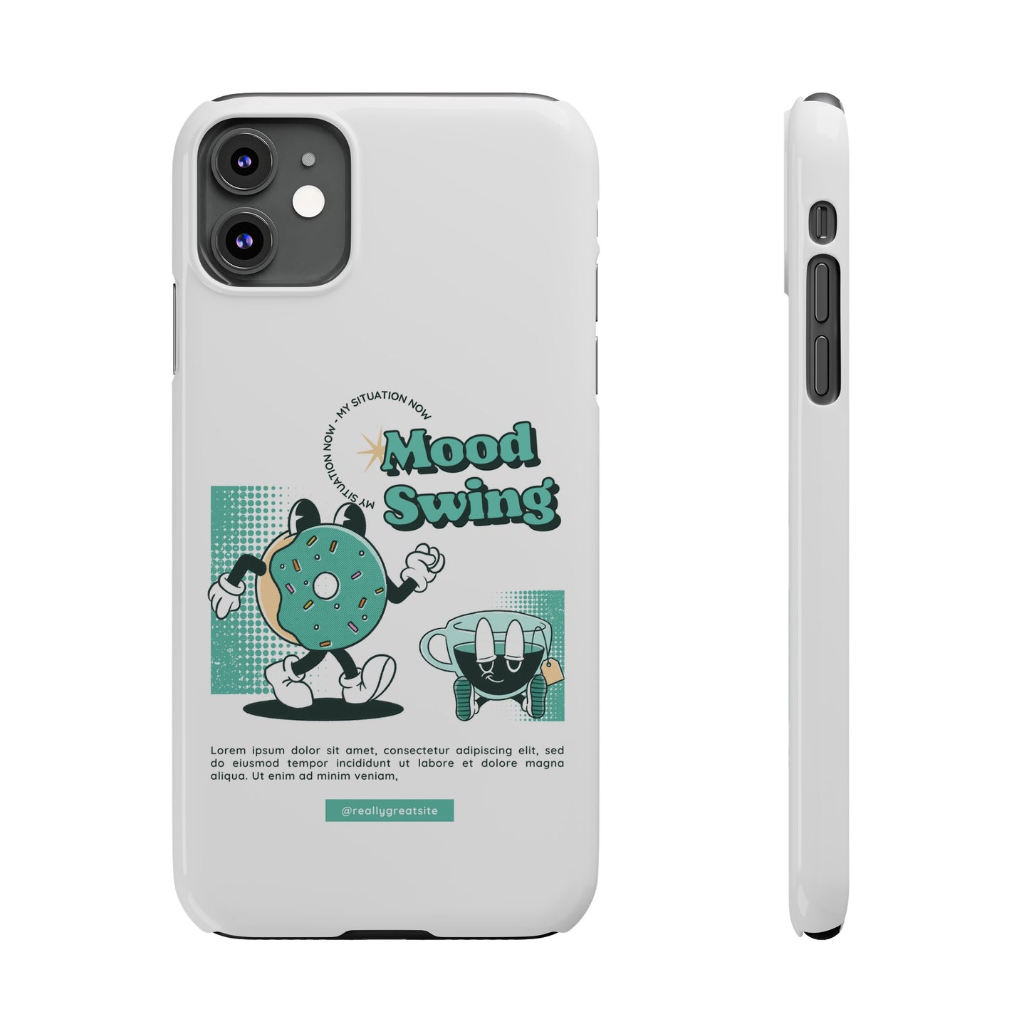 Mood Swing Phone Case | iPhone 15 Plus/ Pro, 14, 13, 12|