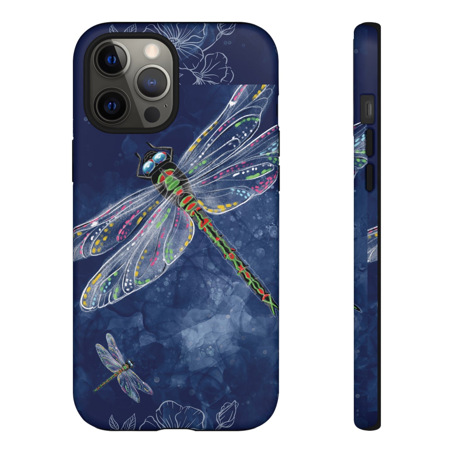 Dragonfly Wallpaper Phone Case | iPhone 15 Plus/ Pro, 14, 13, 12| Google Pixel 7, Pro, 5| Samsung Galaxy S23 All Major Phone Models