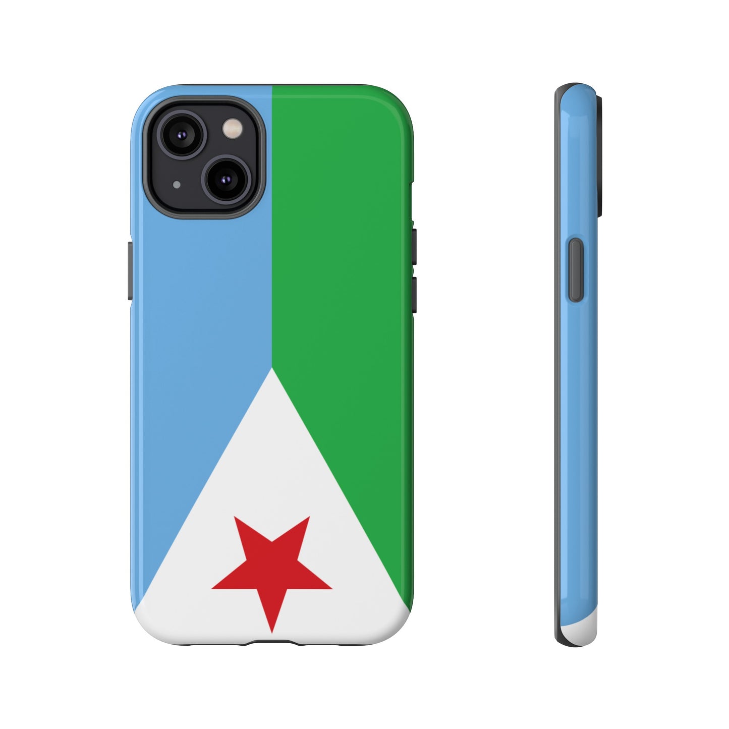 Djibouti Flag Phone Case | iPhone 15 Plus/ Pro, 14, 13, 12| Google Pixel 7, Pro, 5| Samsung Galaxy S23 All Major Phone Models