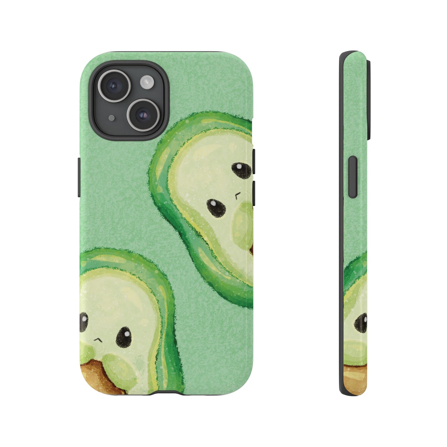 Avocado Friends Wallpaper Phone Case | iPhone 15 Plus/ Pro, 14, 13, 12| Google Pixel 7, Pro, 5| Samsung Galaxy S23 All Major Phone Models