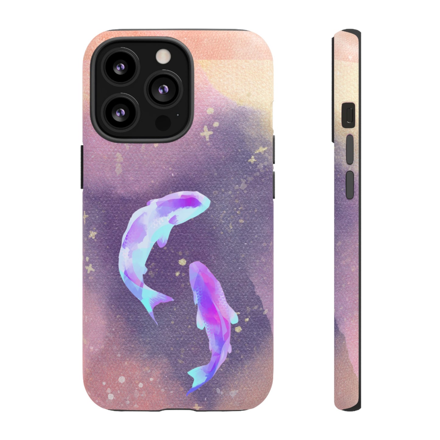 Cosmic Koi Phone Case | iPhone 15 Plus/ Pro, 14, 13, 12| Google Pixel 7, Pro, 5| Samsung Galaxy S23 All Major Phone Models