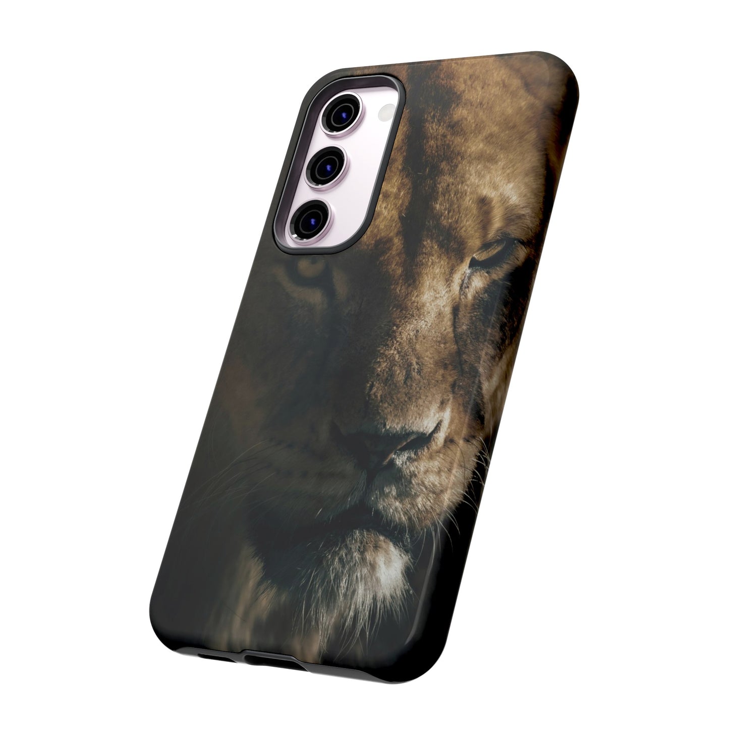 Lion Wallpaper Phone Case | iPhone 15 Plus/ Pro, 14, 13, 12| Google Pixel 7, Pro, 5| Samsung Galaxy S23 All Major Phone Models