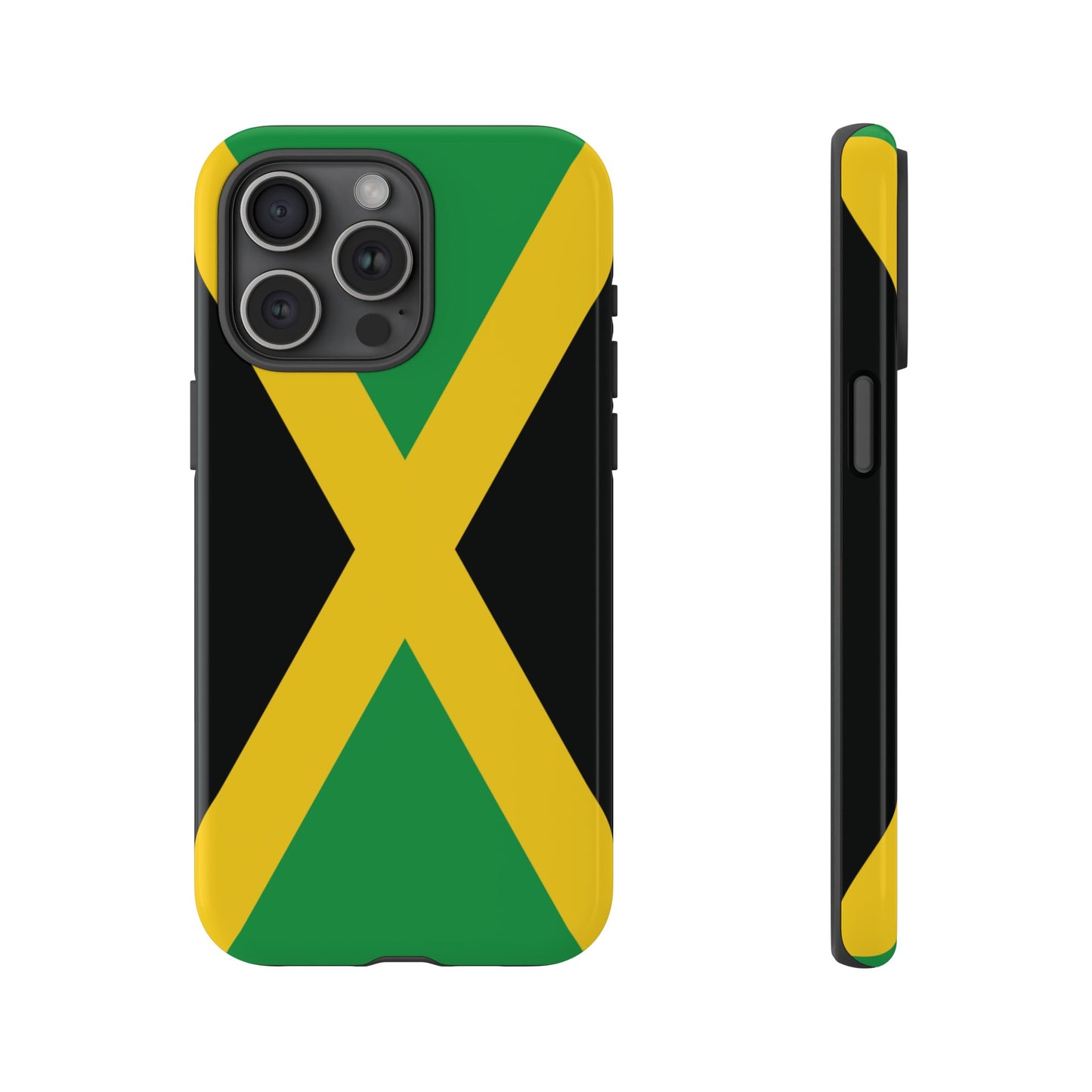 Jamaica Flag Phone Case | iPhone 15 Plus/ Pro, 14, 13, 12| Google Pixel 7, Pro, 5| Samsung Galaxy S23 All Major Phone Models