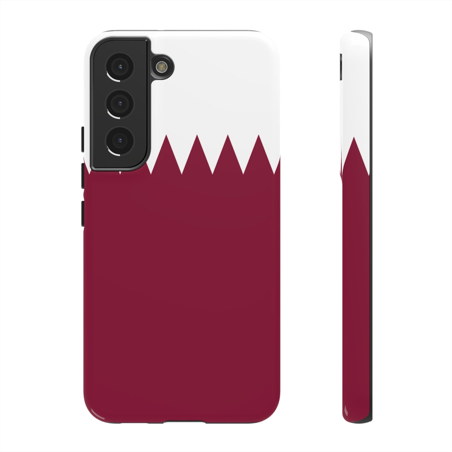 Qatar Flag Phone Case | iPhone 15 Plus/ Pro, 14, 13, 12| Google Pixel 7, Pro, 5| Samsung Galaxy S23 All Major Phone Models