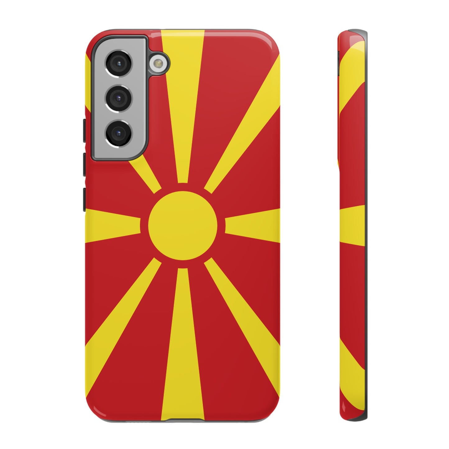 Macedonia Flag Phone Case | iPhone 15 Plus/ Pro, 14, 13, 12| Google Pixel 7, Pro, 5| Samsung Galaxy S23 All Major Phone Models