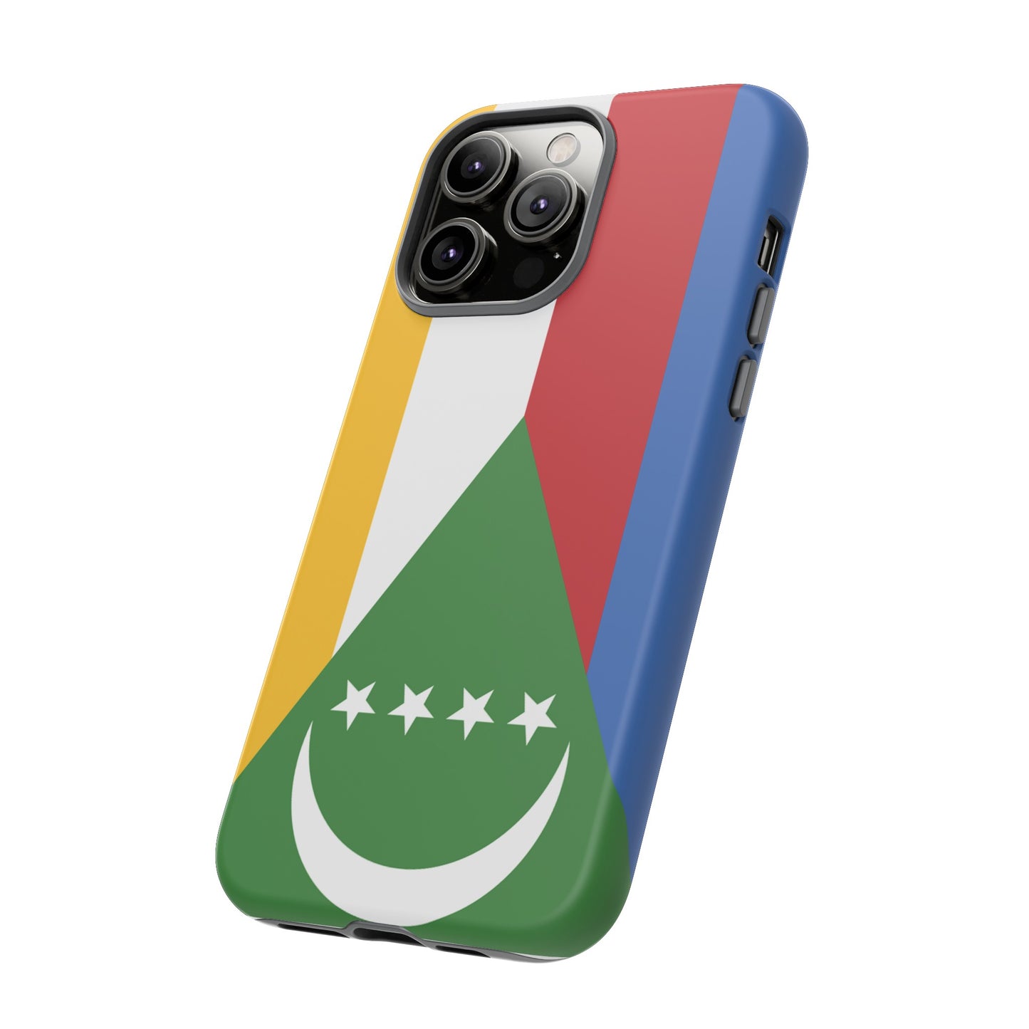 Comoros Flag Phone Case | iPhone 15 Plus/ Pro, 14, 13, 12| Google Pixel 7, Pro, 5| Samsung Galaxy S23 All Major Phone Models