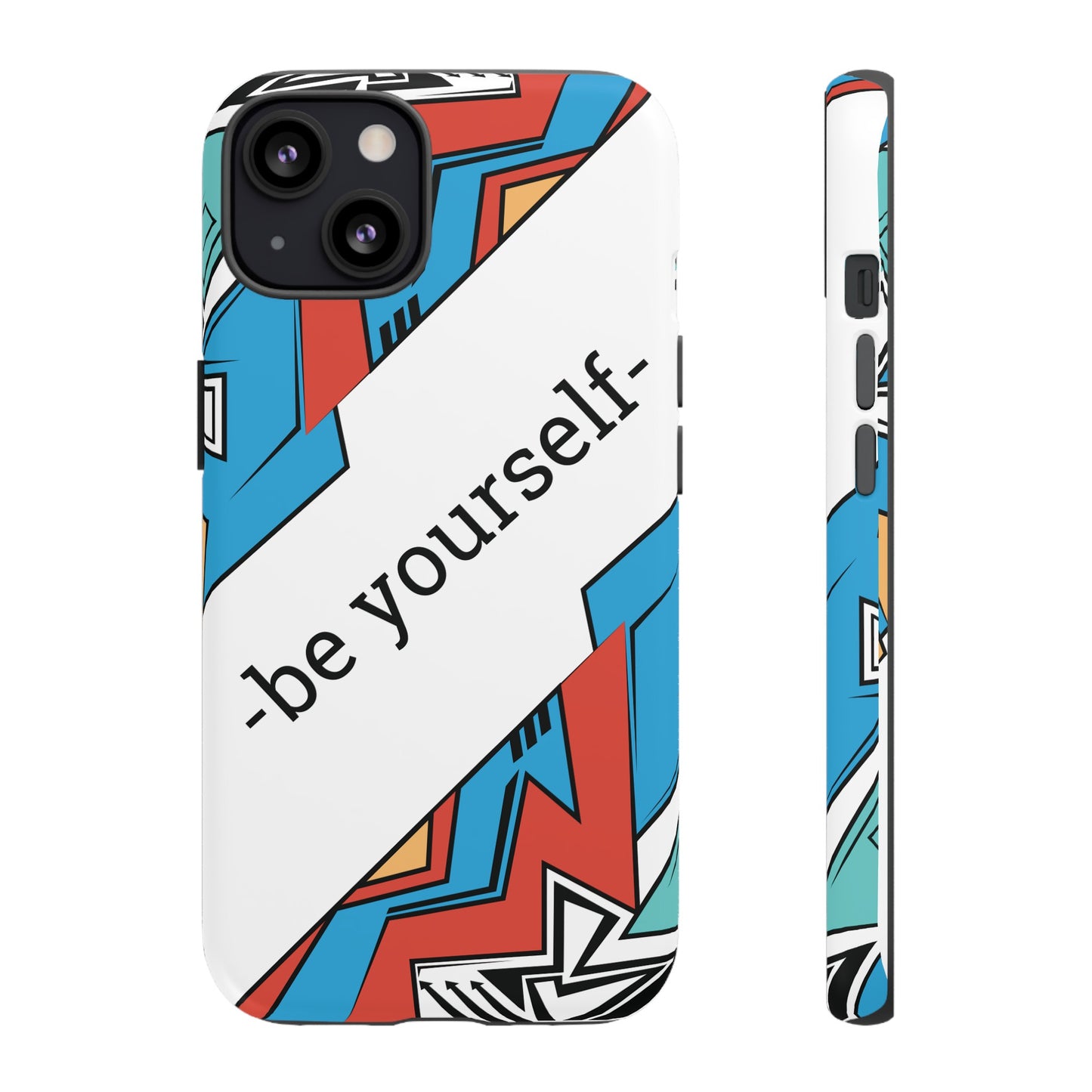 Be Yourself Wallpaper Phone Case | iPhone 15 Plus/ Pro, 14, 13, 12| Google Pixel 7, Pro, 5| Samsung Galaxy S23 All Major Phone Models