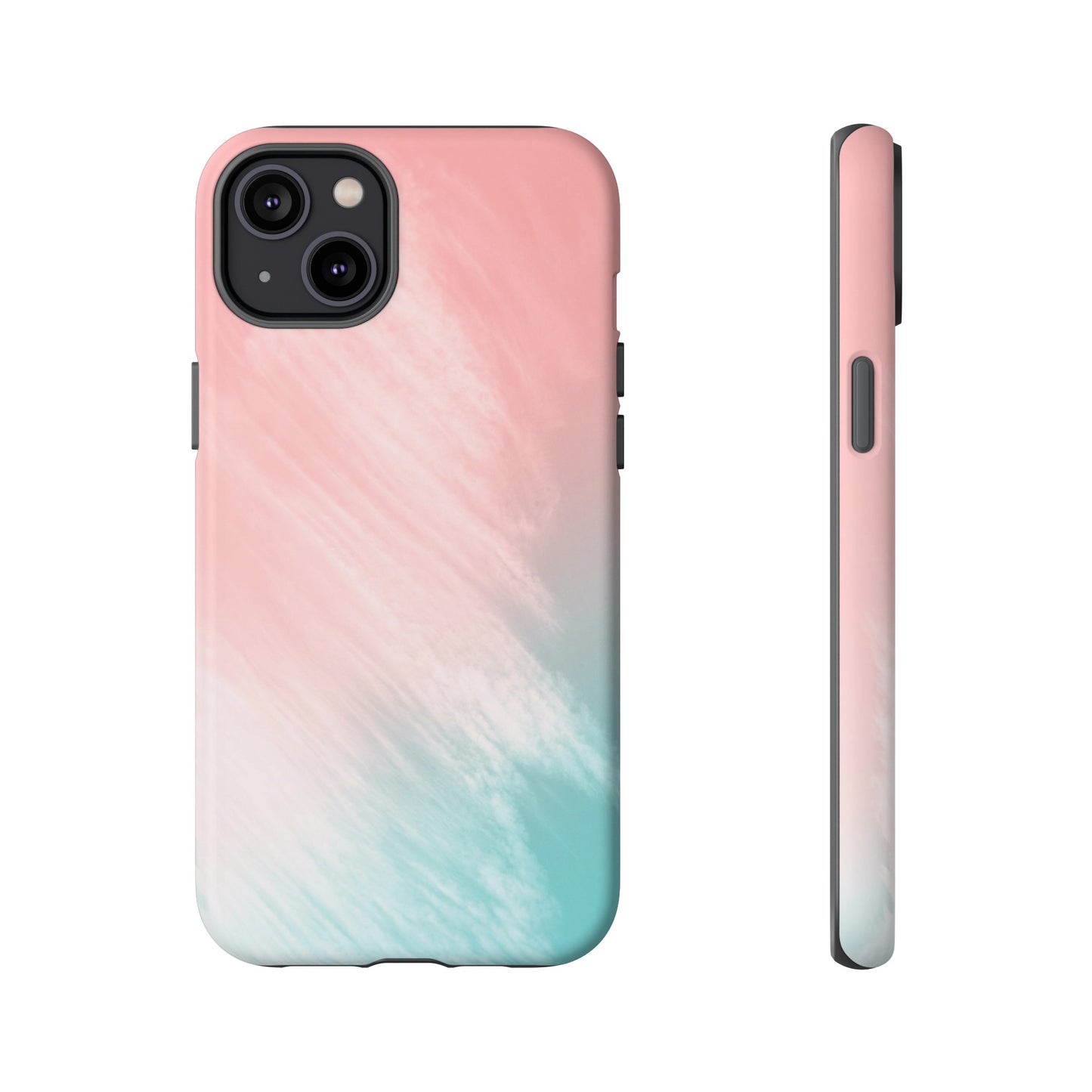 Soft Pink And Blue Wallpaper Phone Case | iPhone 15 Plus/ Pro, 14, 13, 12| Google Pixel 7, Pro, 5| Samsung Galaxy S23 All Major Phone Models