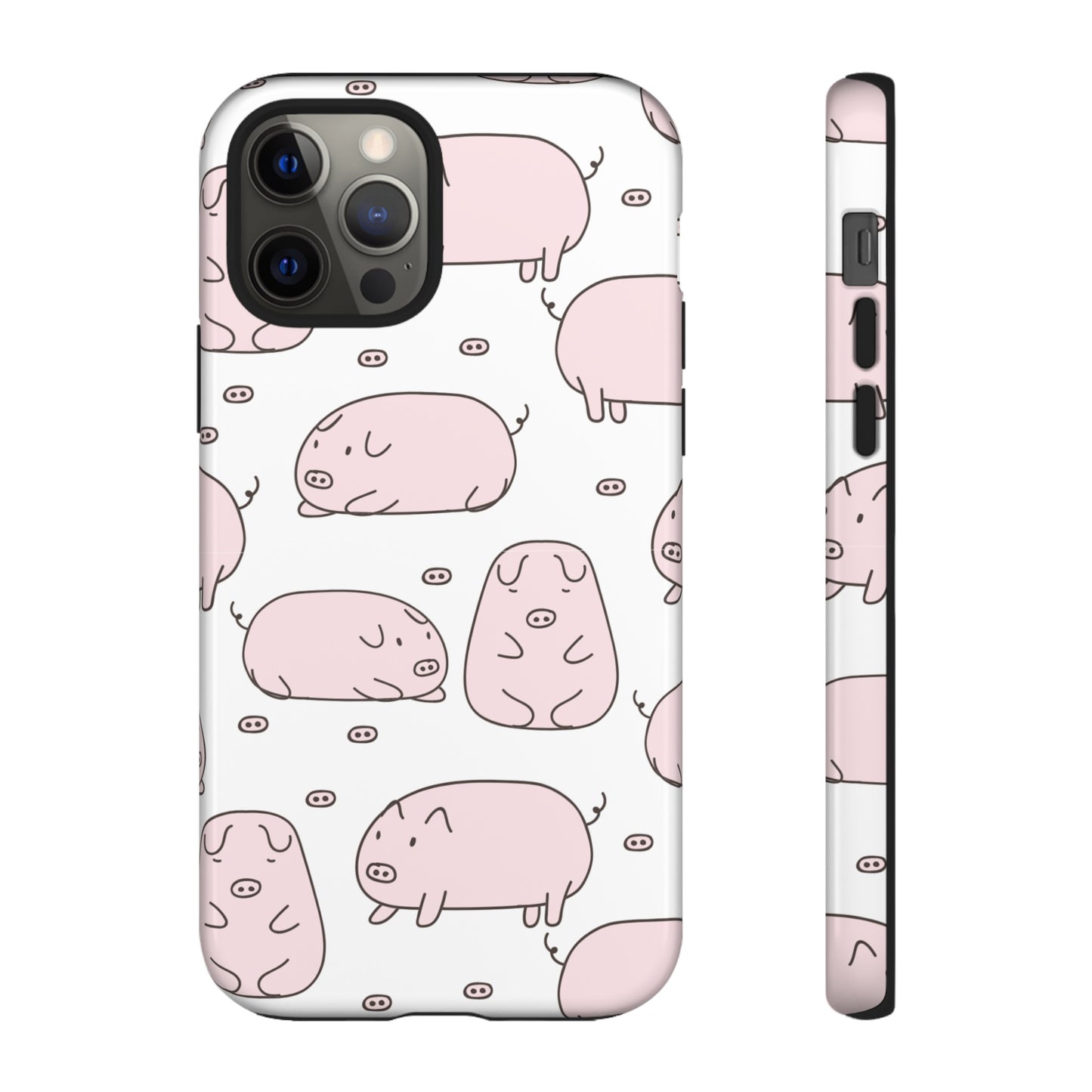 Pig Wallpaper Phone Case | iPhone 15 Plus/ Pro, 14, 13, 12| Google Pixel 7, Pro, 5| Samsung Galaxy S23 All Major Phone Models