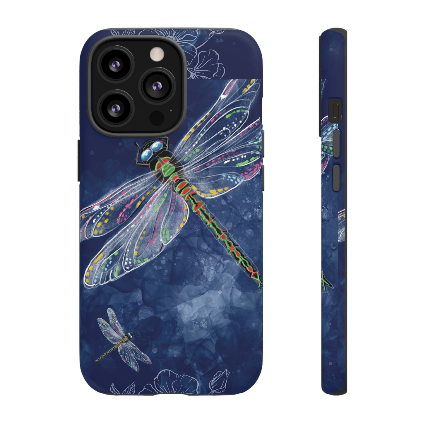 Dragonfly Wallpaper Phone Case | iPhone 15 Plus/ Pro, 14, 13, 12| Google Pixel 7, Pro, 5| Samsung Galaxy S23 All Major Phone Models