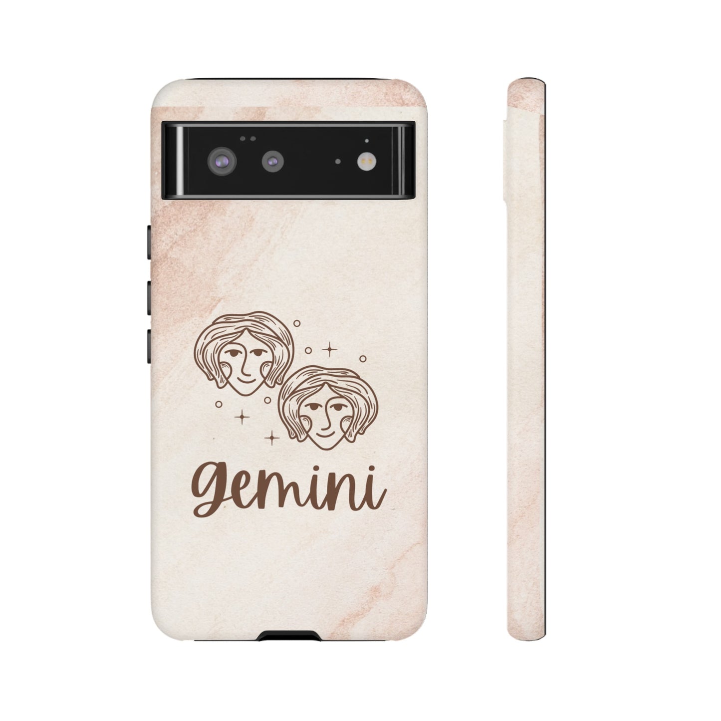 Gemini Wallpaper Phone Case | iPhone 15 Plus/ Pro, 14, 13, 12| Google Pixel 7, Pro, 5| Samsung Galaxy S23 All Major Phone Models