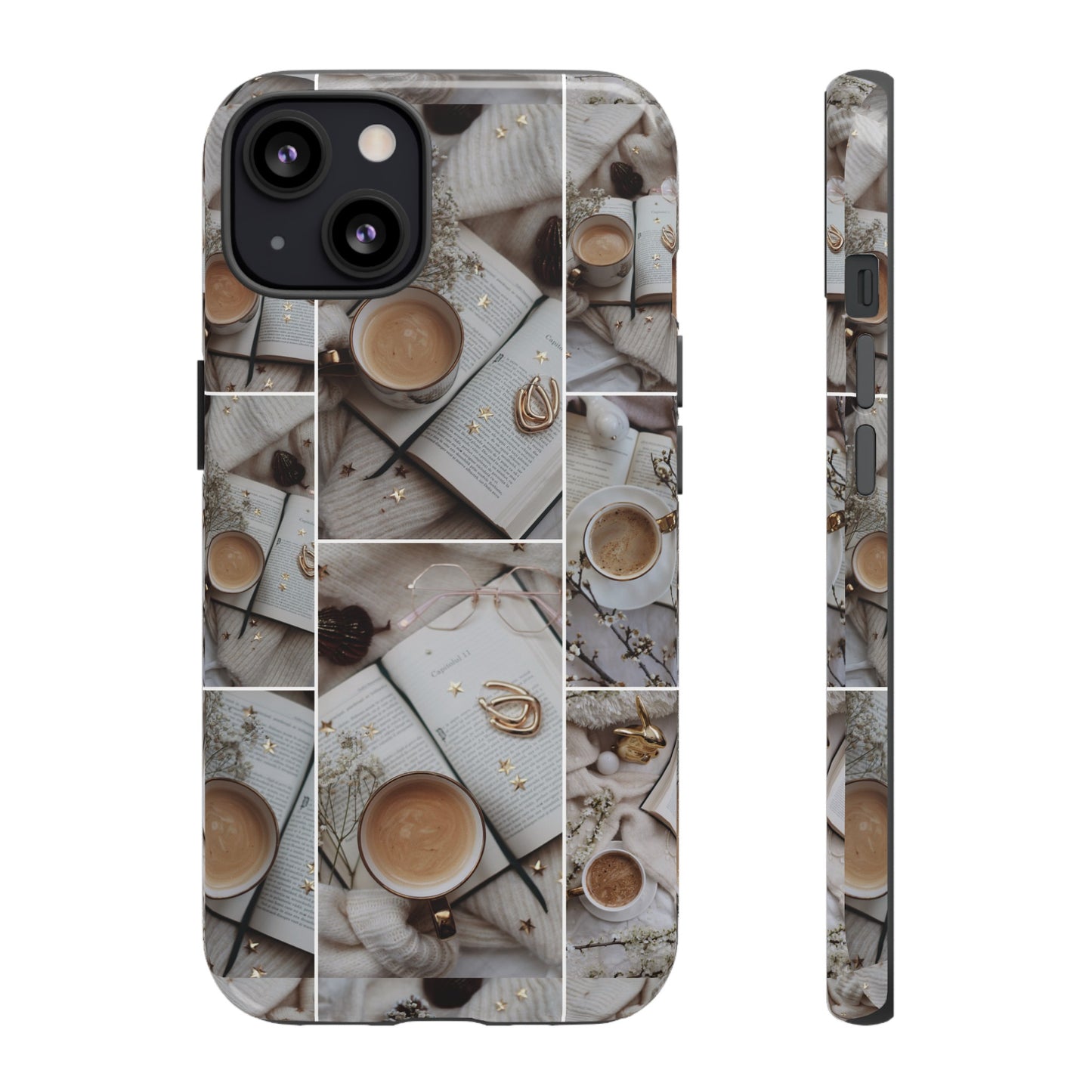 Coffee Collage Wallpaper Phone Case | iPhone 15 Plus/ Pro, 14, 13, 12| Google Pixel 7, Pro, 5| Samsung Galaxy S23 All Major Phone Models