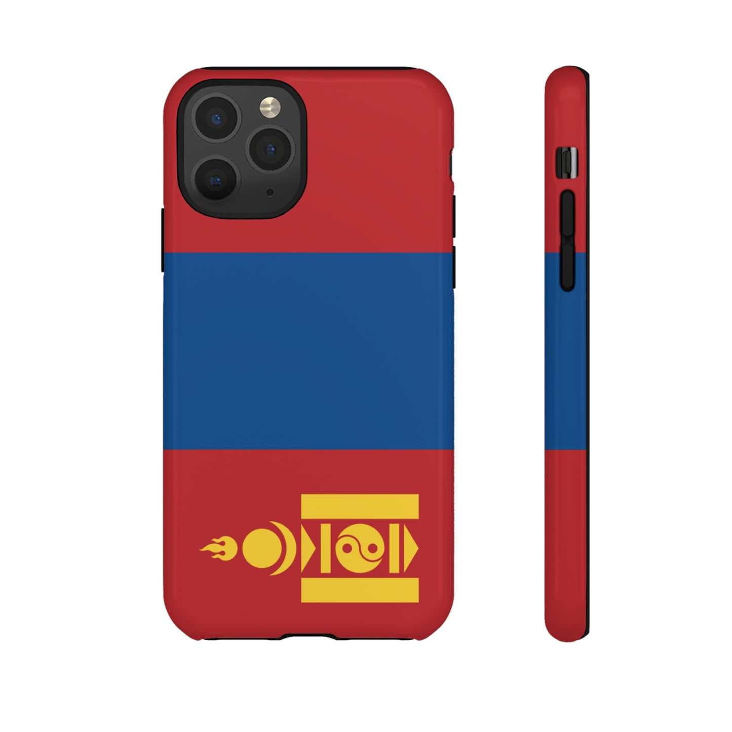 Mongolia Flag Phone Case | iPhone 15 Plus/ Pro, 14, 13, 12| Google Pixel 7, Pro, 5| Samsung Galaxy S23 All Major Phone Models