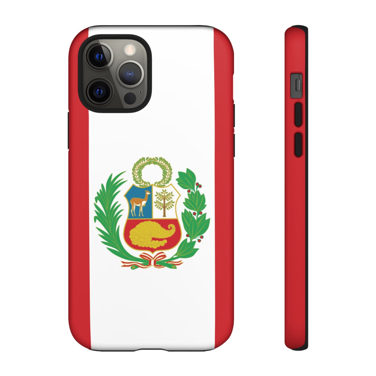 Peru Flag Phone Case | iPhone 15 Plus/ Pro, 14, 13, 12| Google Pixel 7, Pro, 5| Samsung Galaxy S23 All Major Phone Models