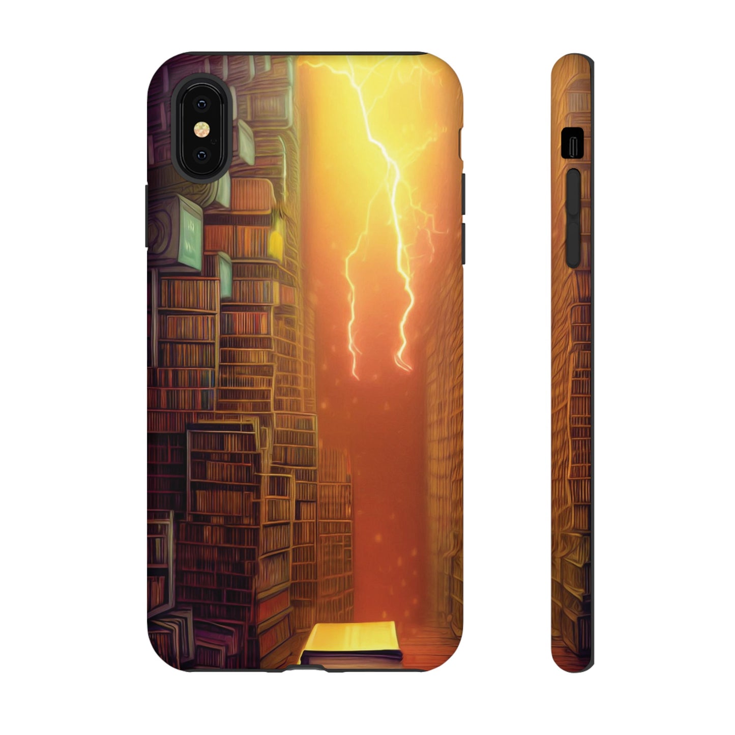 Lightning in the Library Wallpaper Phone Case | iPhone 15 Plus/ Pro, 14, 13, 12| Google Pixel 7, Pro, 5| Samsung Galaxy S23 All Major Phone Models