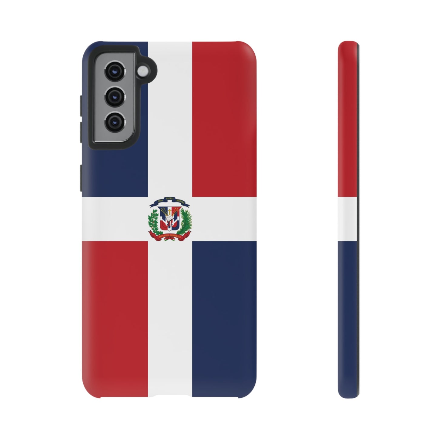 Dominican Republic Flag Phone Case | iPhone 15 Plus/ Pro, 14, 13, 12| Google Pixel 7, Pro, 5| Samsung Galaxy S23 All Major Phone Models