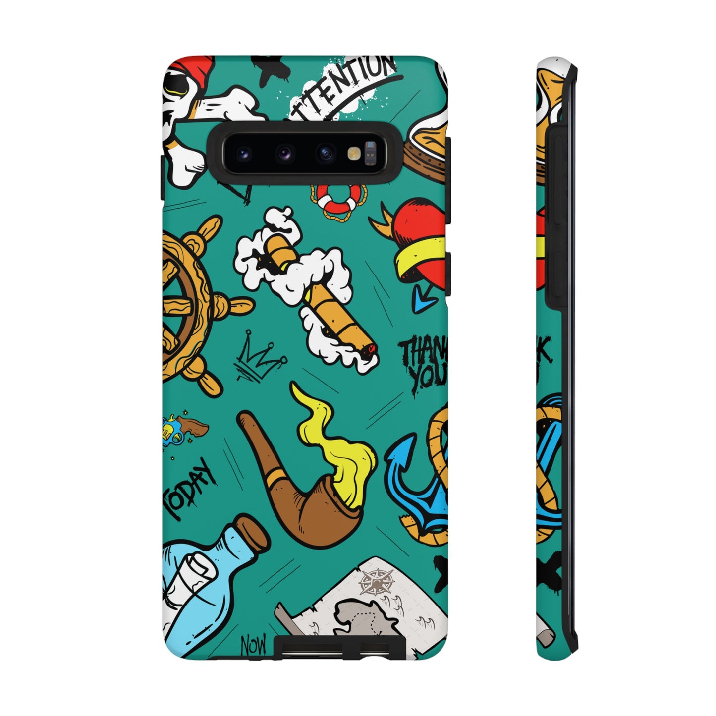 Pirate Wallpaper Phone Case | iPhone 15 Plus/ Pro, 14, 13, 12| Google Pixel 7, Pro, 5| Samsung Galaxy S23 All Major Phone Models