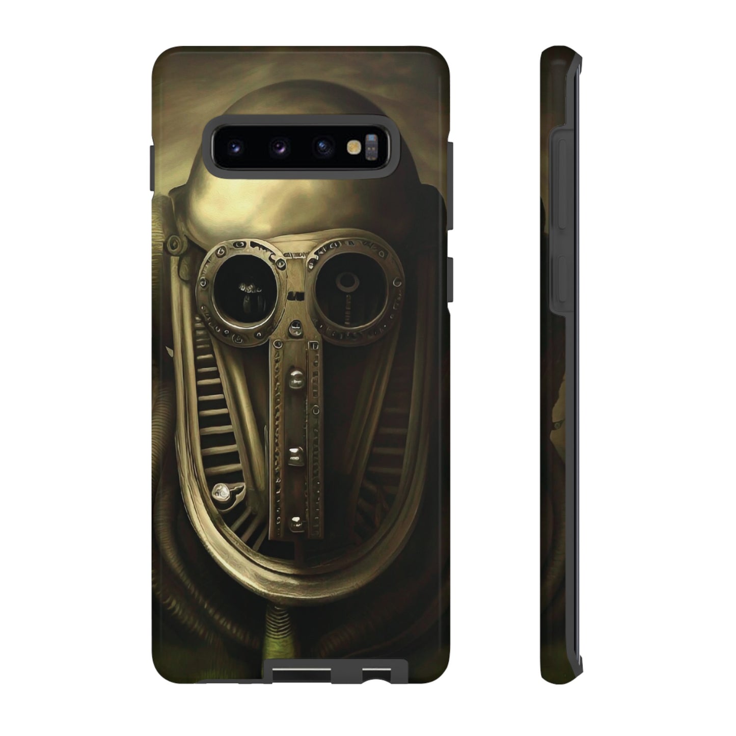 Sci-Fi Helmet Wallpaper Phone Case | iPhone 15 Plus/ Pro, 14, 13, 12| Google Pixel 7, Pro, 5| Samsung Galaxy S23 All Major Phone Models