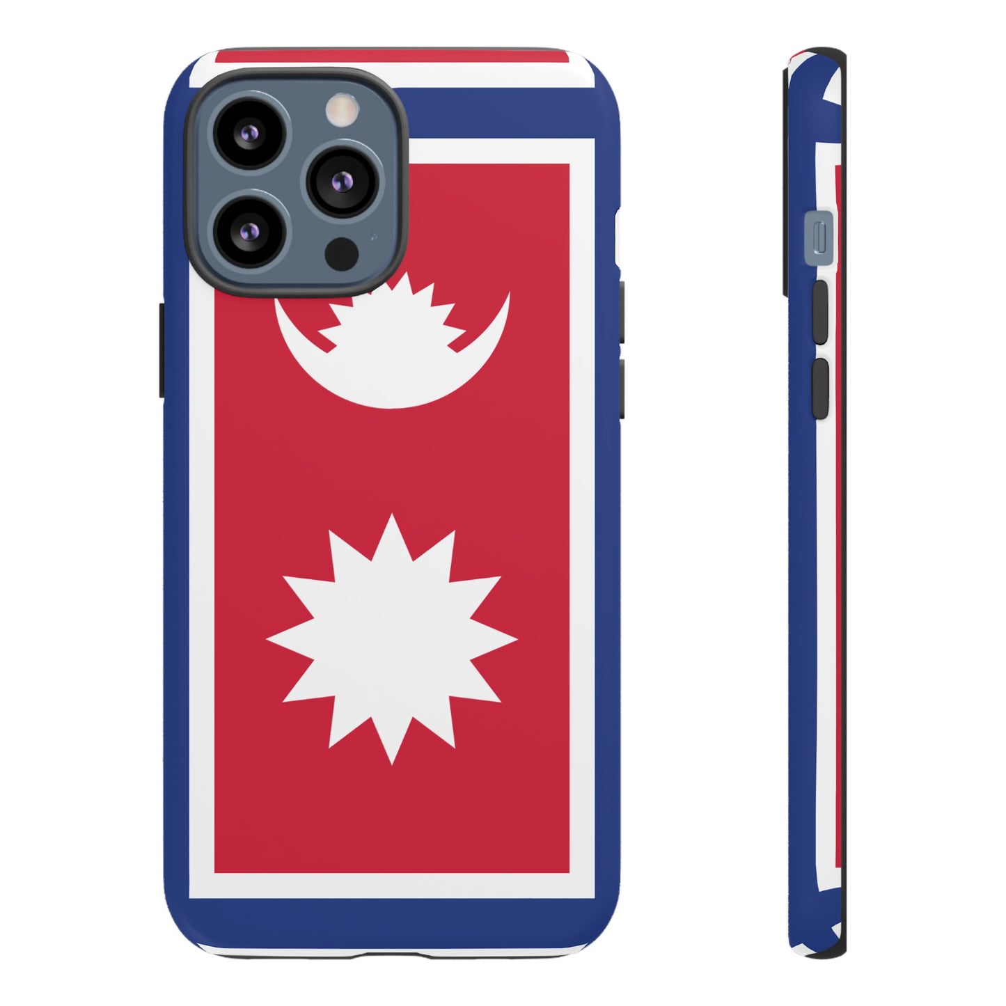 Nepal Flag Phone Case | iPhone 15 Plus/ Pro, 14, 13, 12| Google Pixel 7, Pro, 5| Samsung Galaxy S23 All Major Phone Models