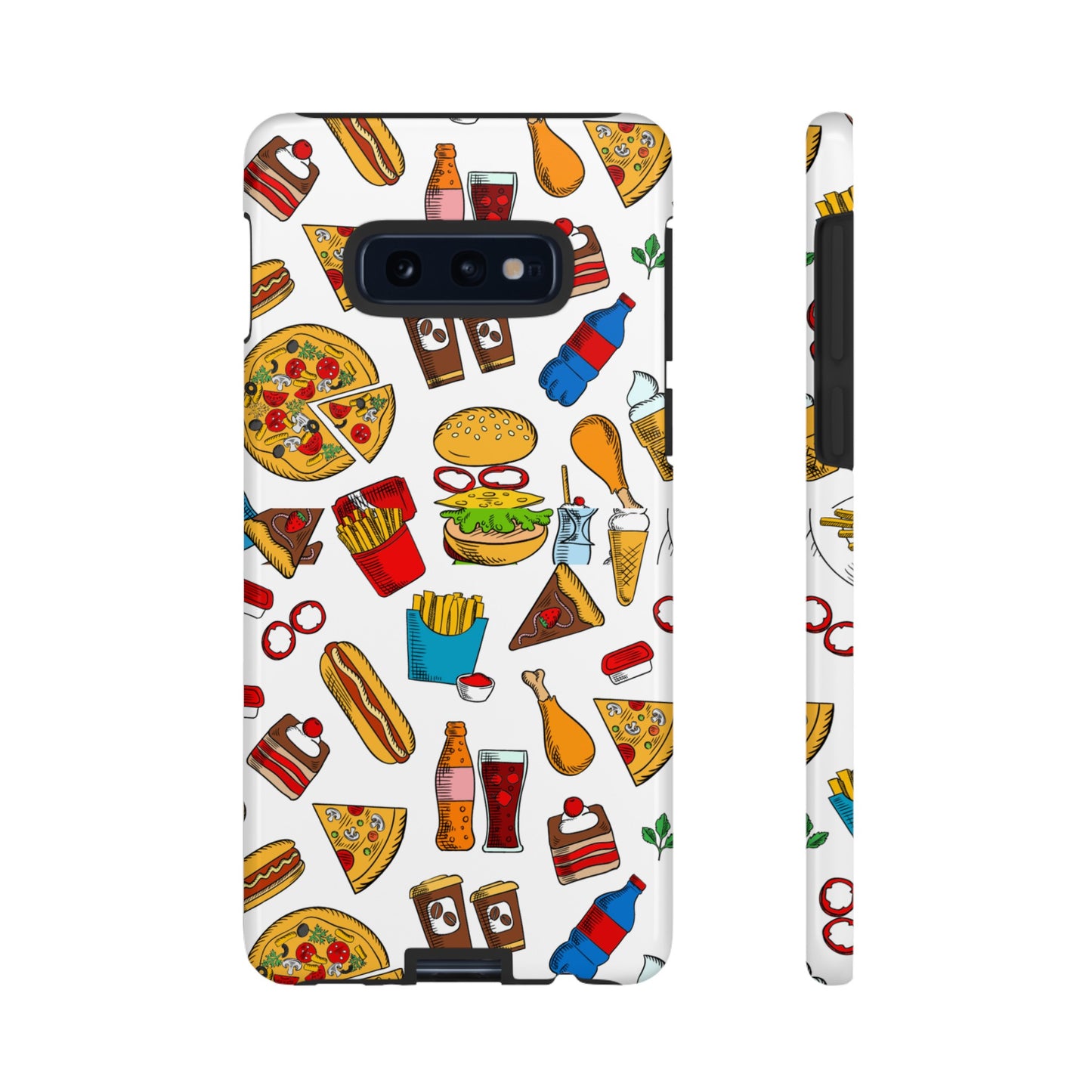 Fast Food Wallpaper Phone Case | iPhone 15 Plus/ Pro, 14, 13, 12| Google Pixel 7, Pro, 5| Samsung Galaxy S23 All Major Phone Models